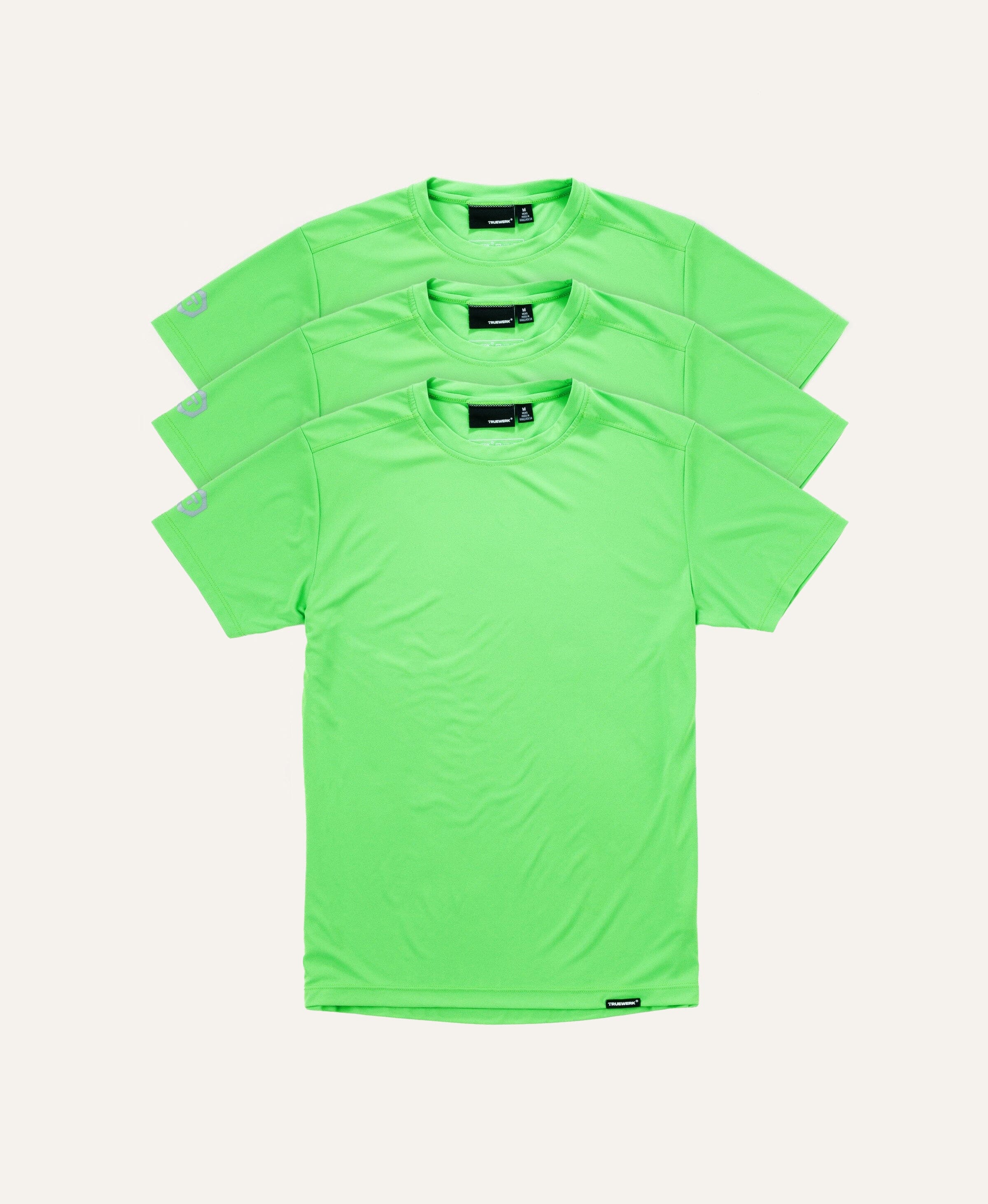 #B1 Short Sleeve Tee (Color)_viz green