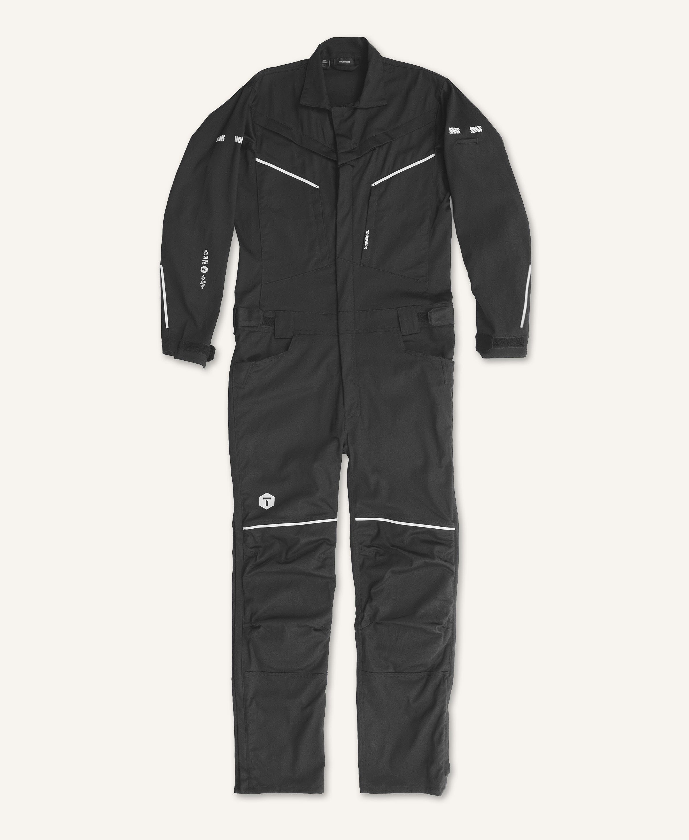 FR Coverall Truewerk Black S Short