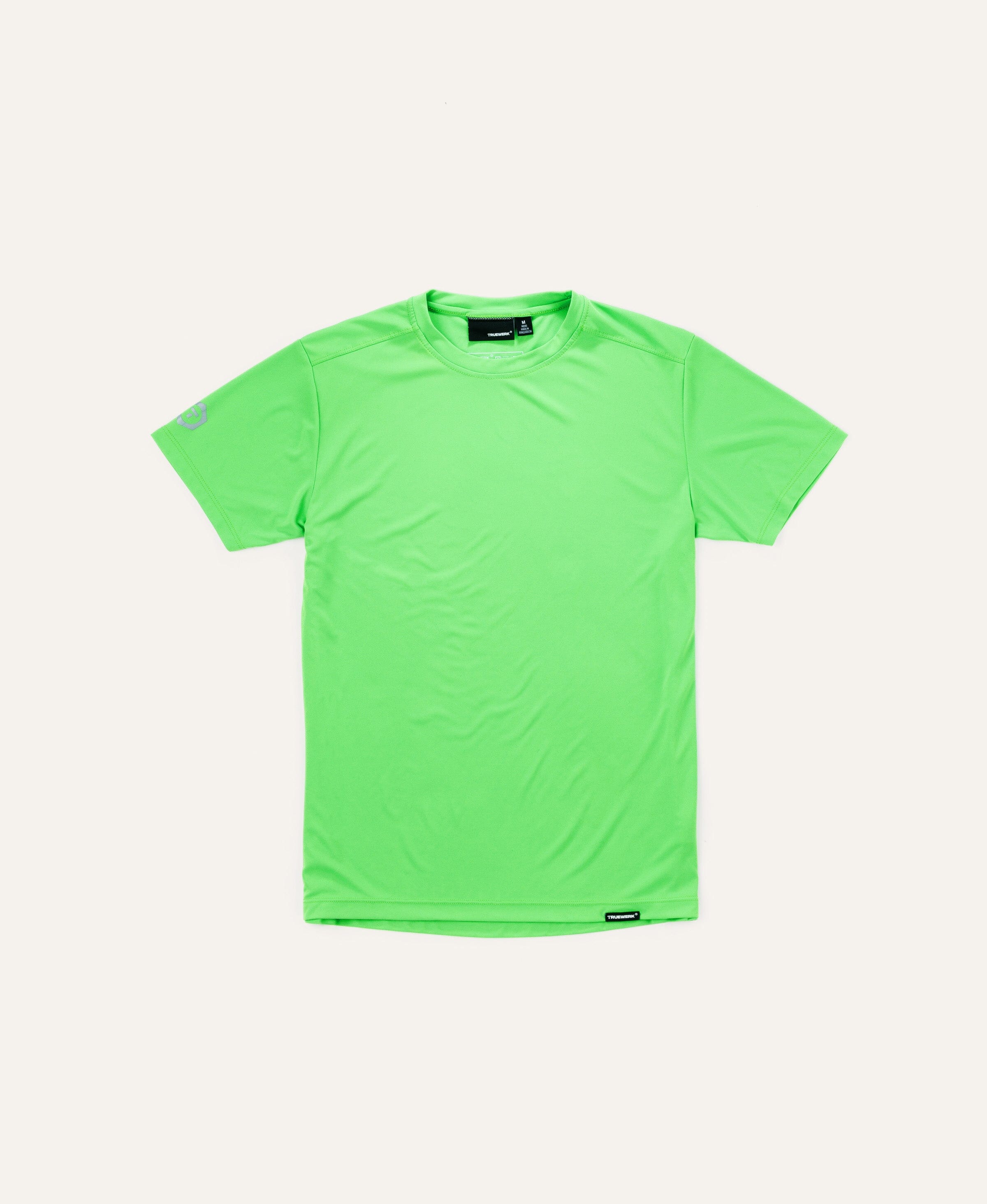 B1 Short Sleeve Tee Truewerk Viz Green S #color_vis green
