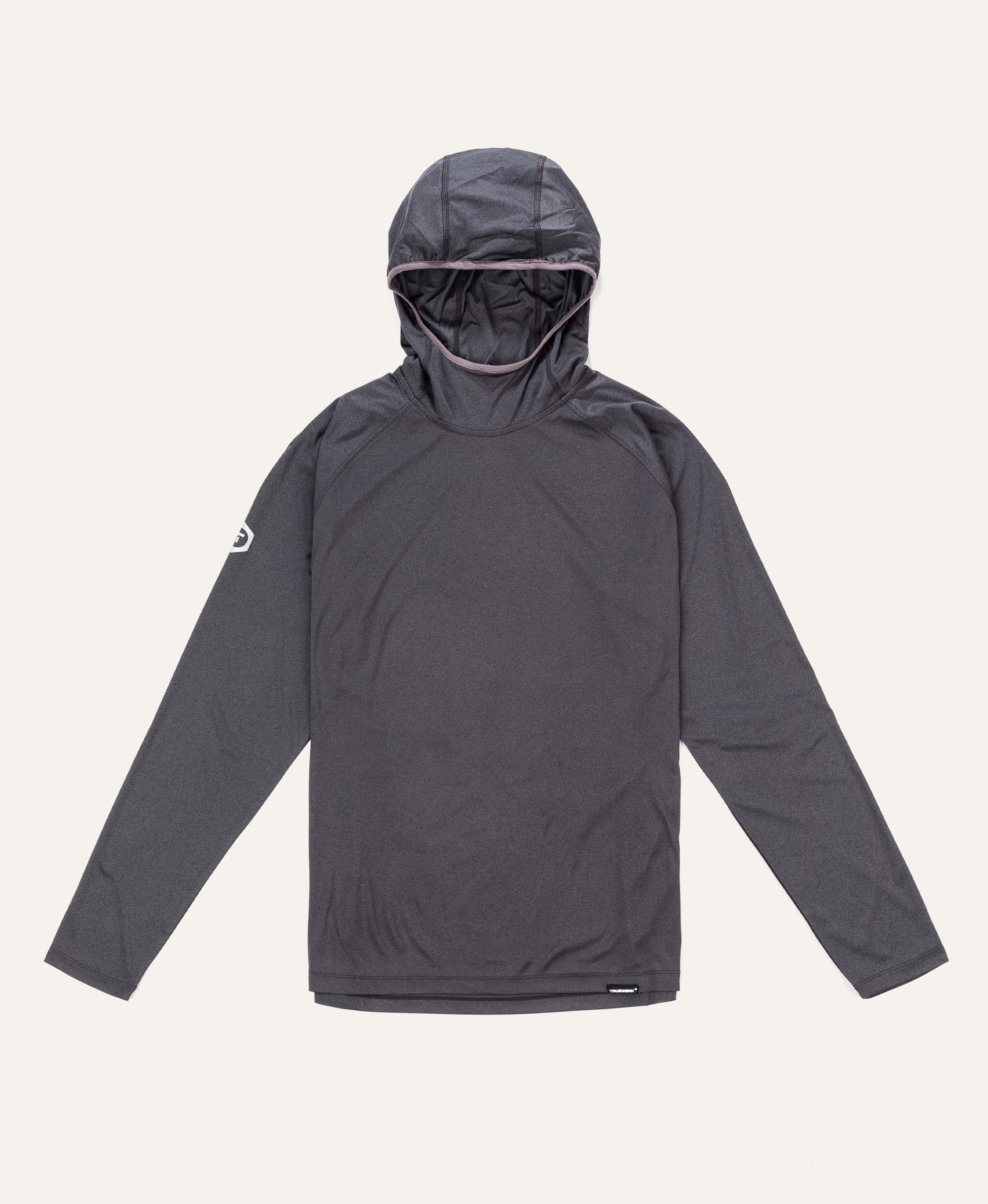 B1 Sun Hoodie - Men's Fit Truewerk #color_dark heathered grey