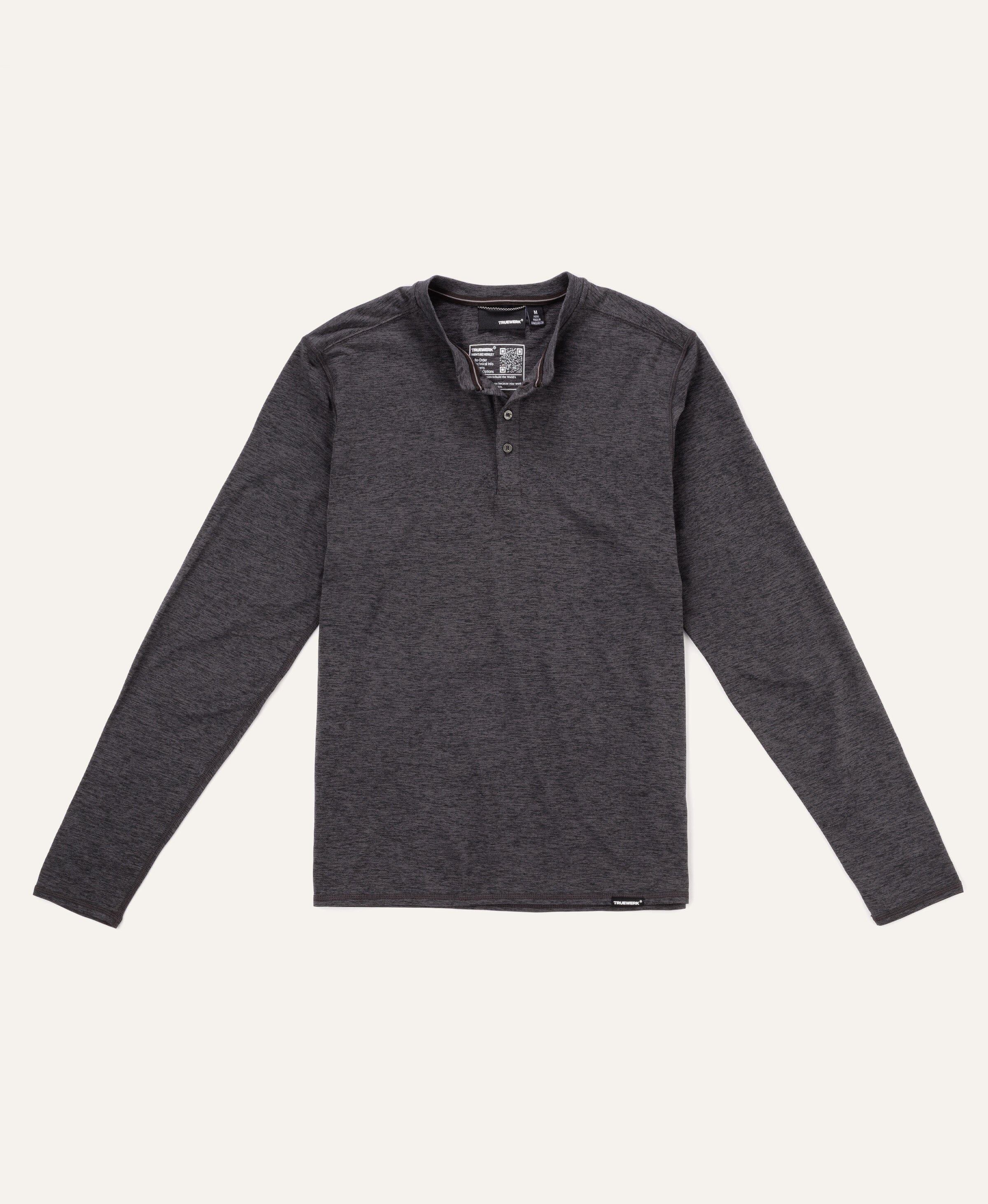 The B2 Henley Truewerk #color_heathered grey