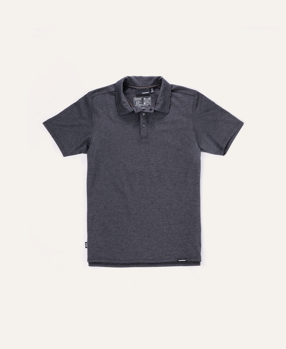 EDO Polo - Men's Fit Truewerk #color_Dark Heathered Grey