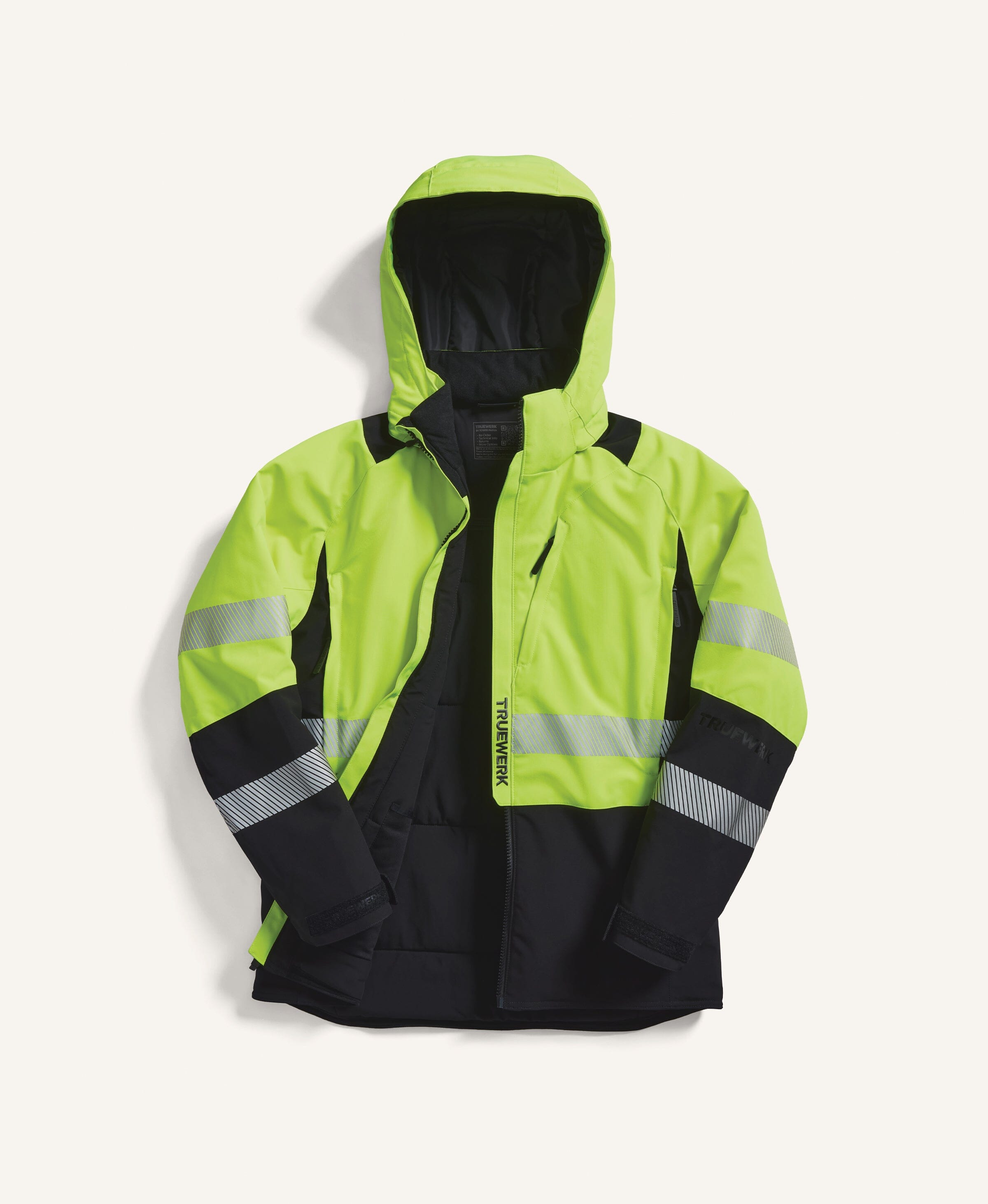 S4 Tower Parka - Hi Vis Truewerk Viz Yellow S