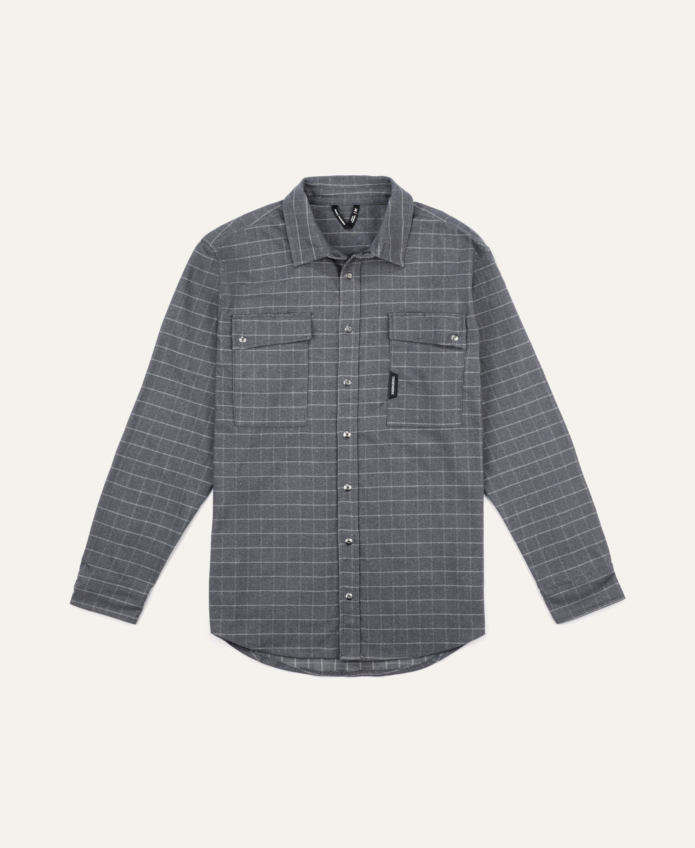 Tech Flannel - Women's Fit Truewerk #color_grey