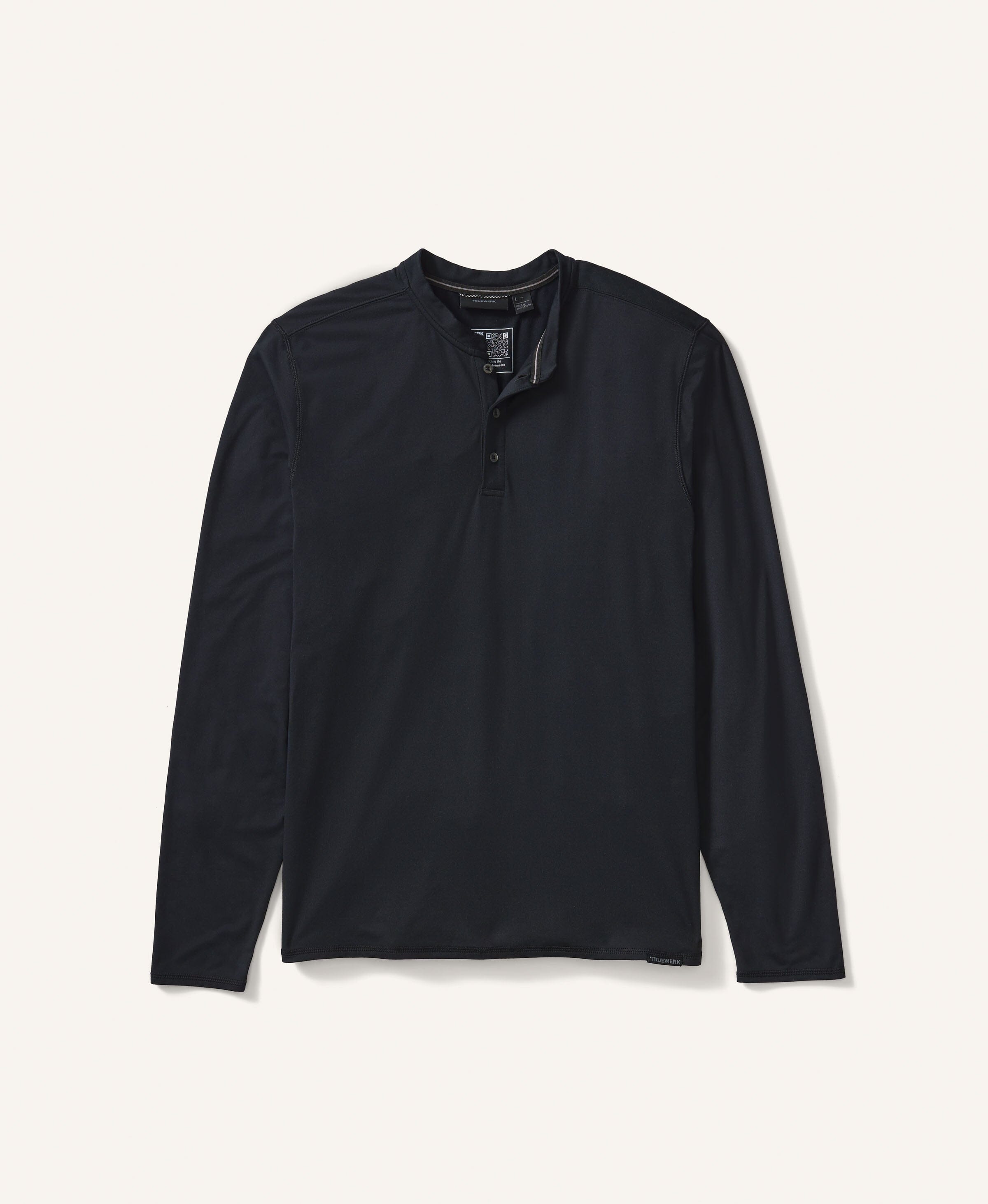 The B2 Henley Truewerk #color_dark heathered navy