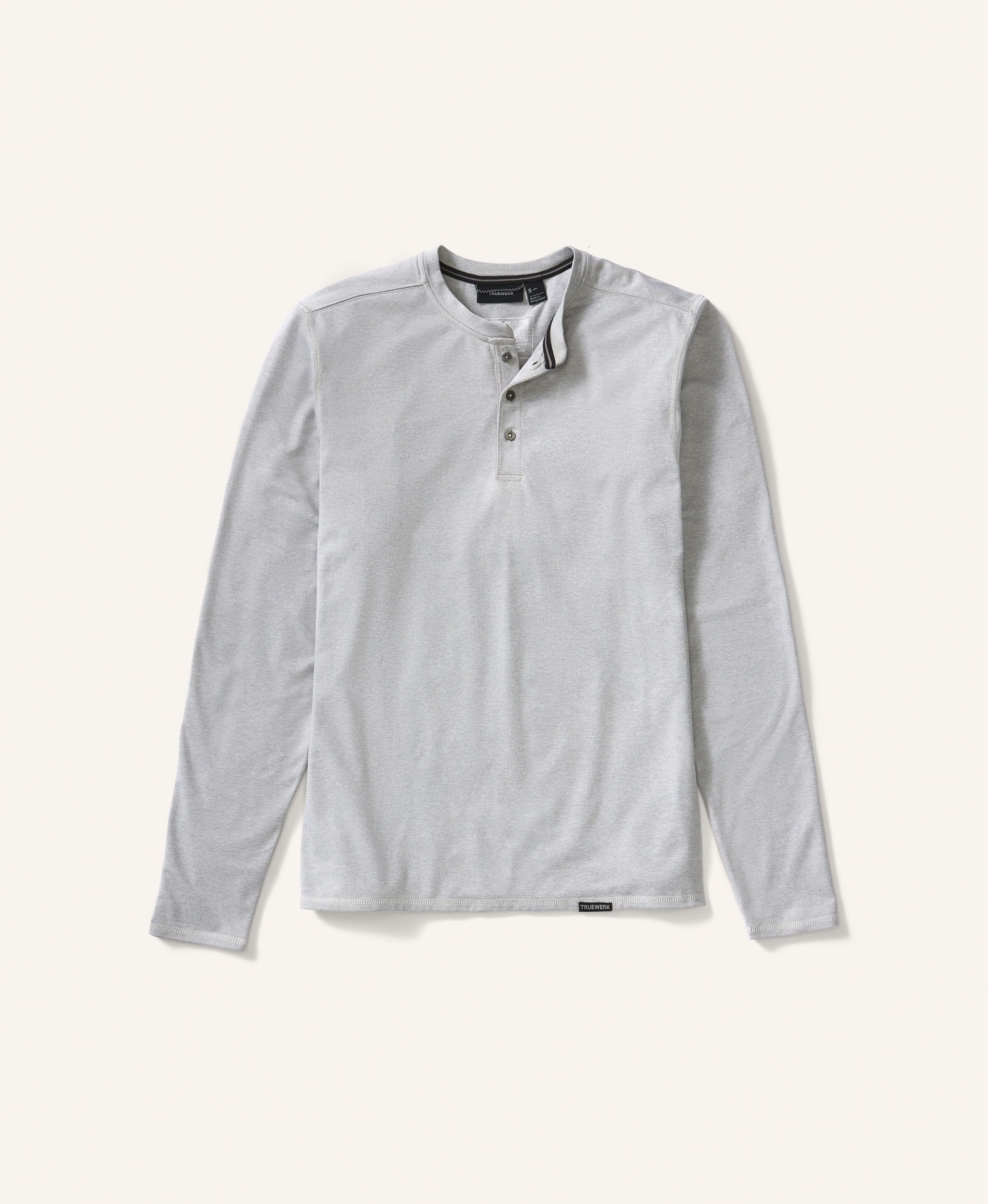 The B2 Henley Truewerk #color_light heathered grey