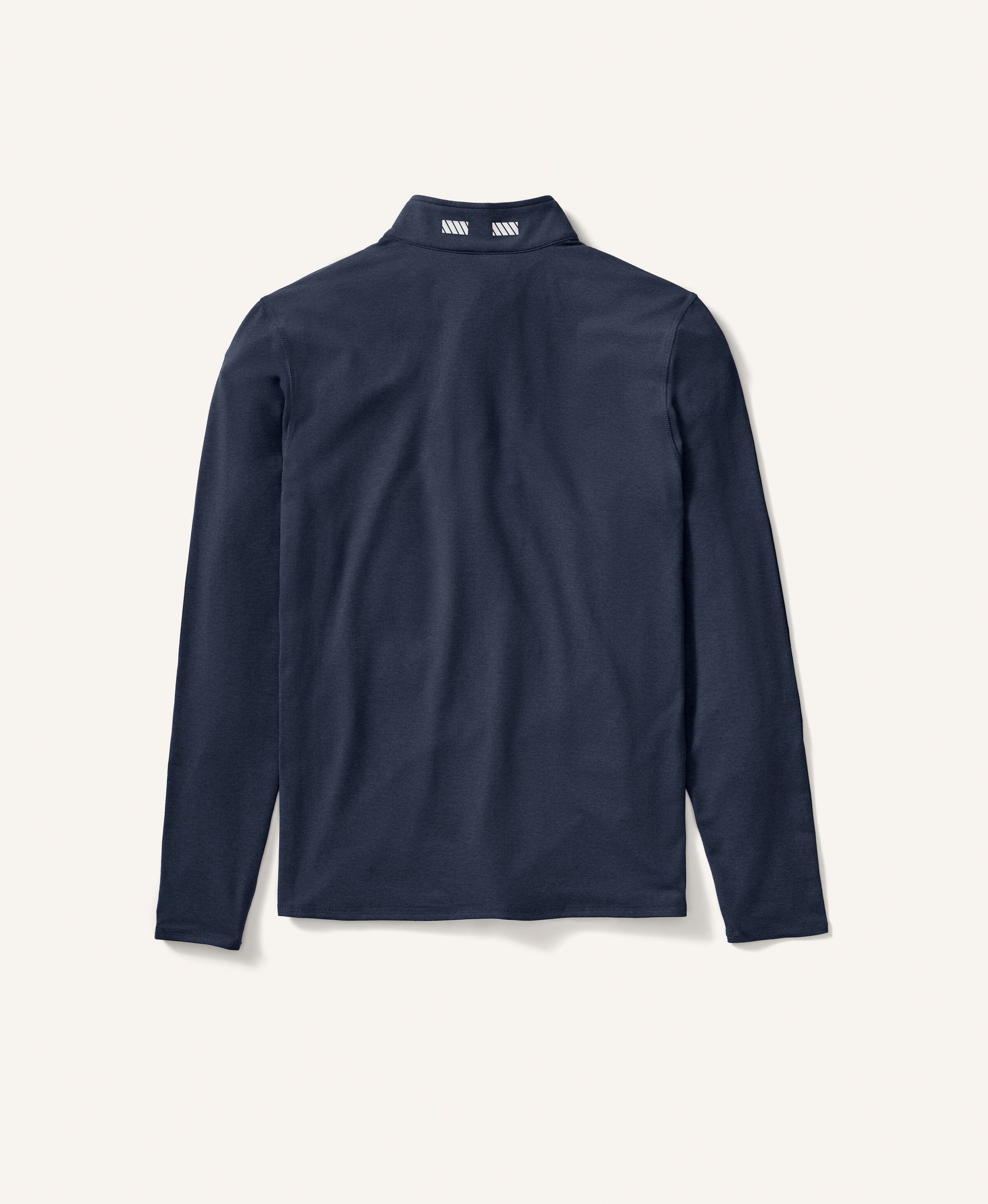 B2 Quarter Zip #color_dark heathered navy