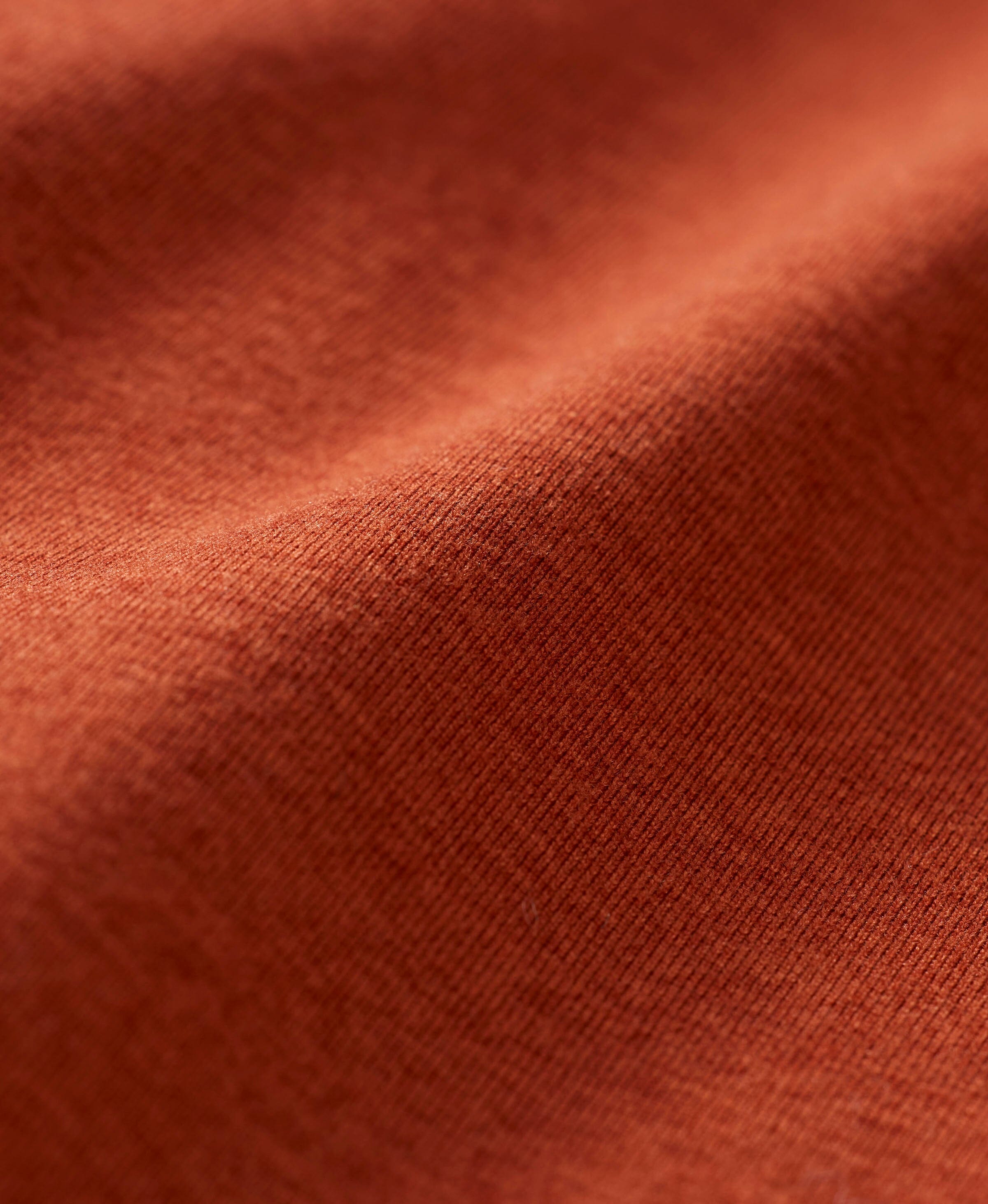 B2 Quarter Zip #color_heathered rust