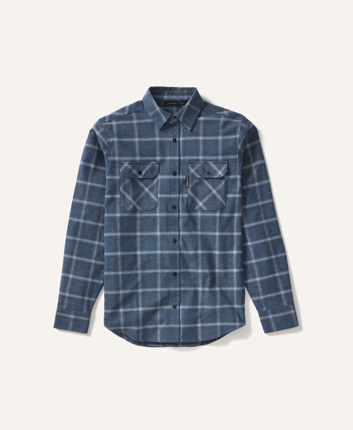 Winter Tech Flannel #color_blue plaid