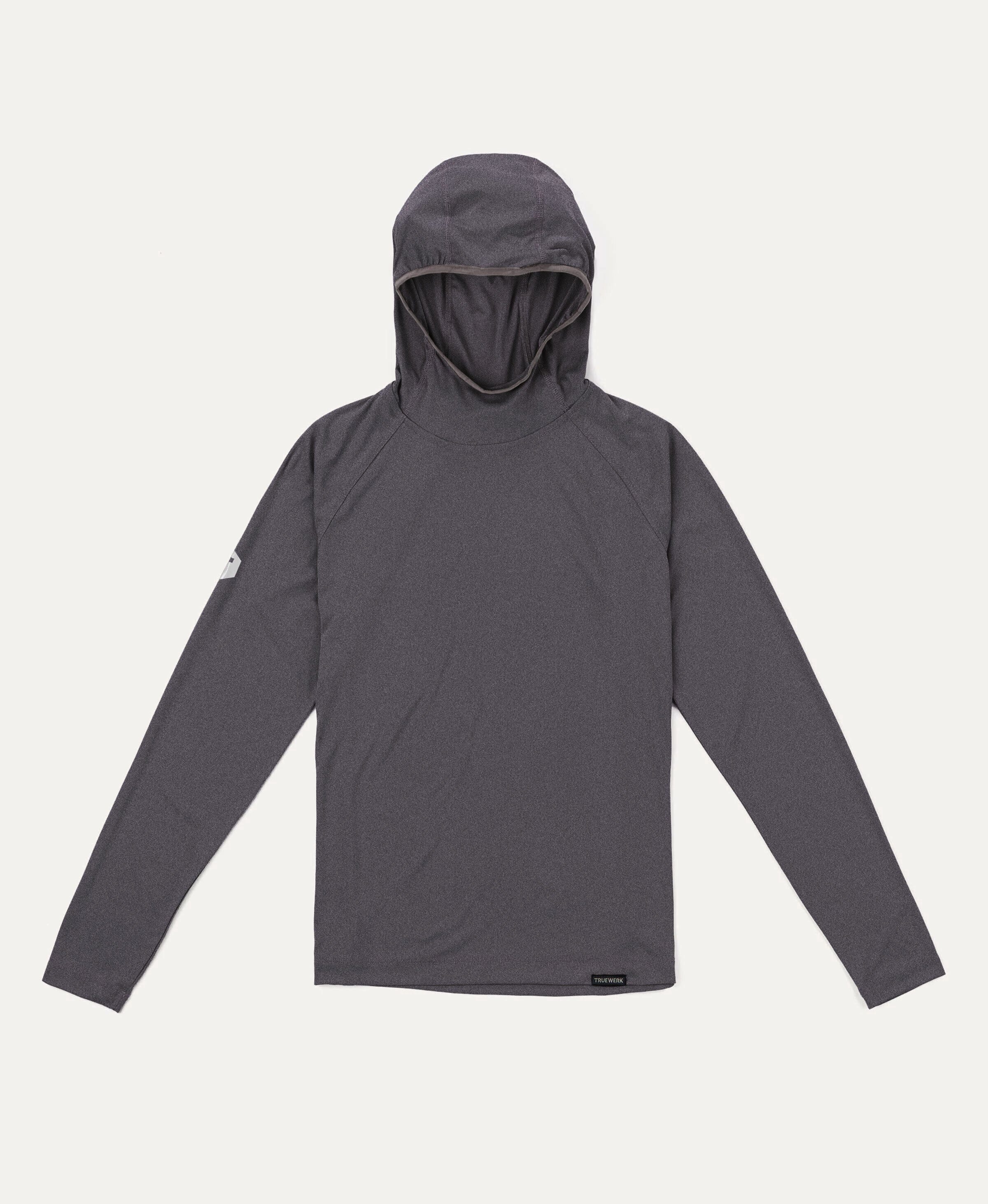 B1 Sun Hoodie - Women's Fit Truewerk #color_dark heathered grey