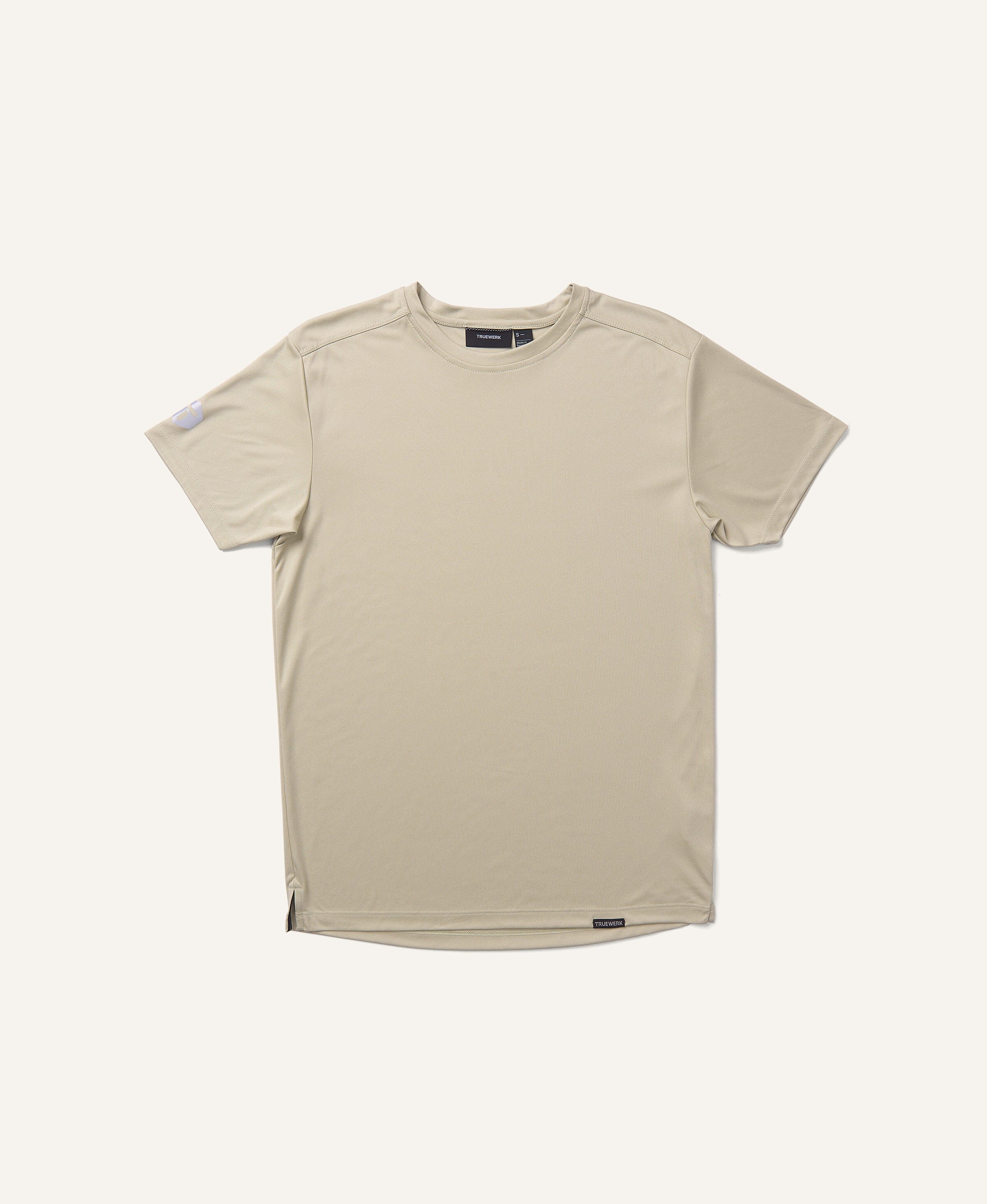B1 Short Sleeve Tee Truewerk #color_heathered Putty