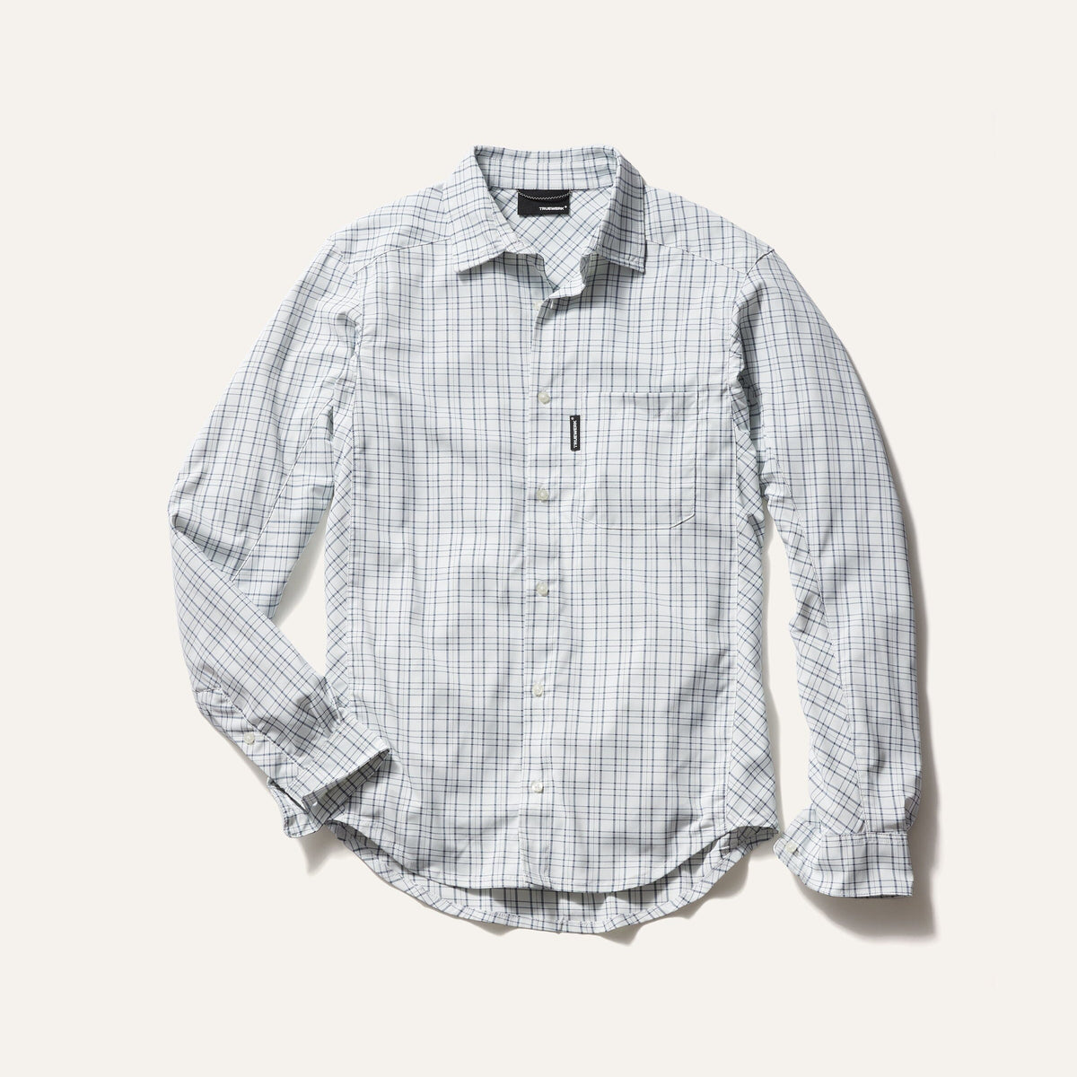 The EDO Fancy Shirt S / Navy and White Plaid The EDO Fancy Shirt S / Navy and White Plaid