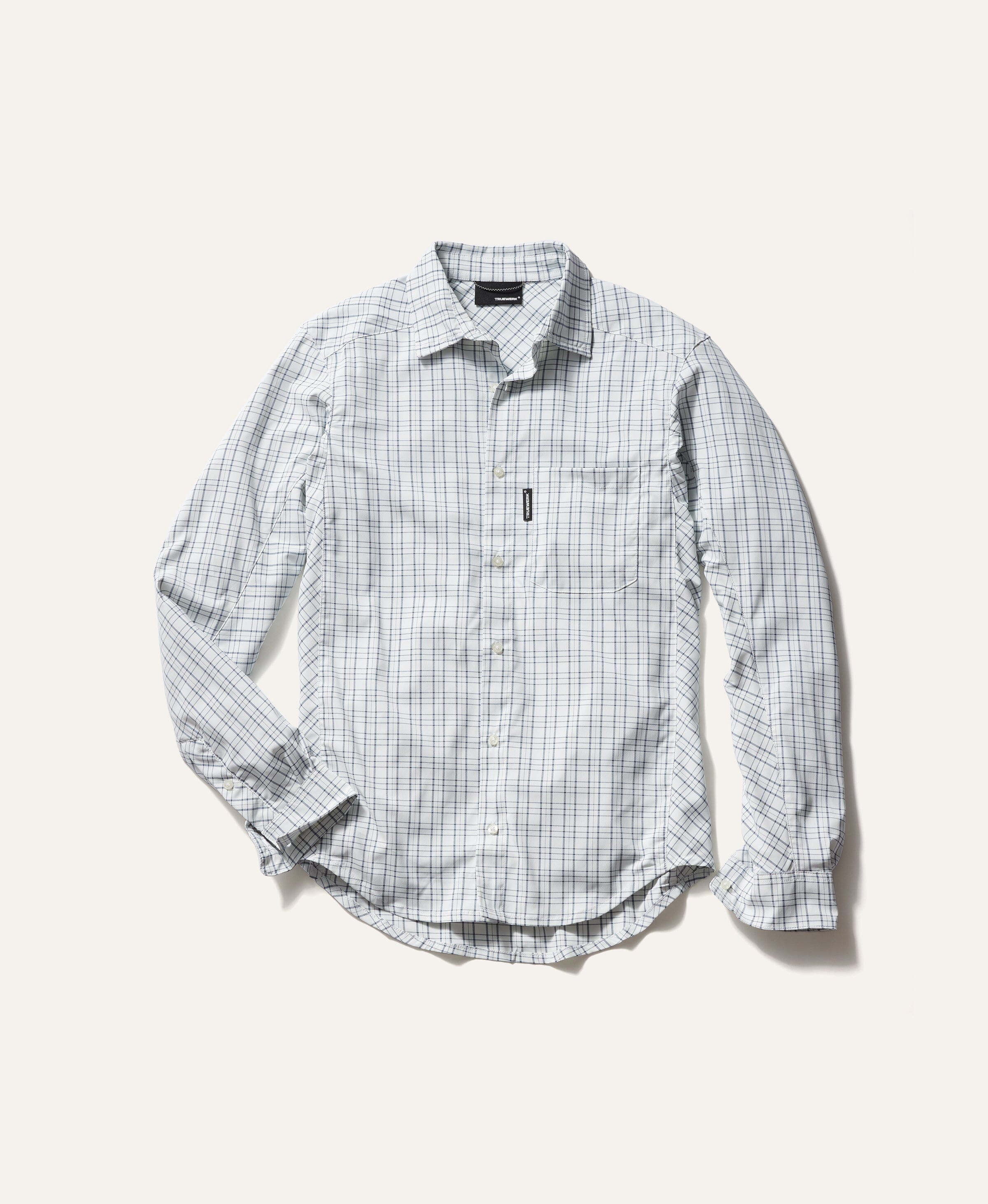 The EDO Fancy Shirt S / Navy and White Plaid The EDO Fancy Shirt S / Navy and White Plaid