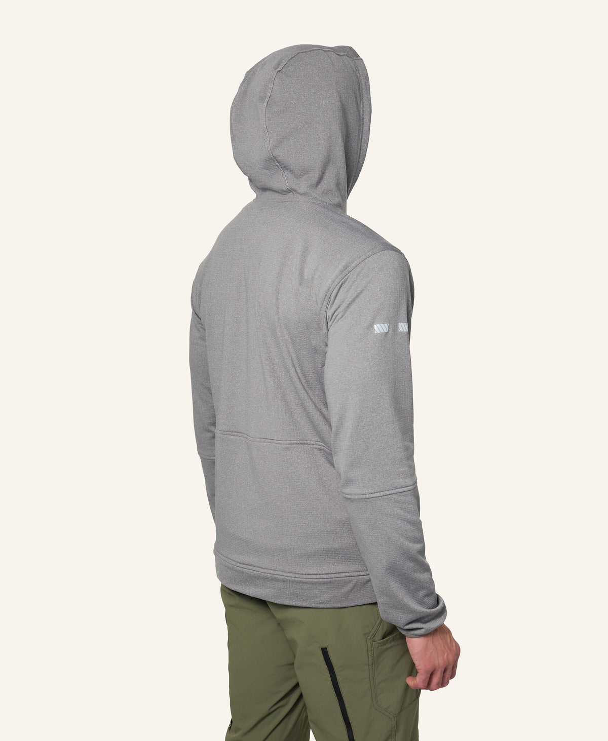 M1 Grid Hoodie Truewerk #color_granite grey