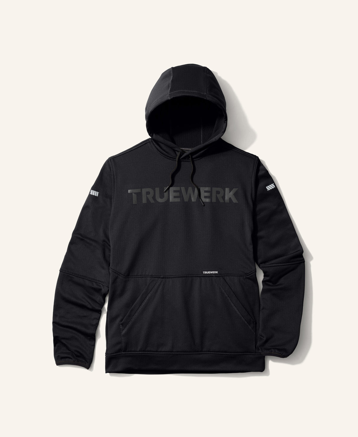 M1 Grid Hoodie w/ Truewerk Logo #color_black