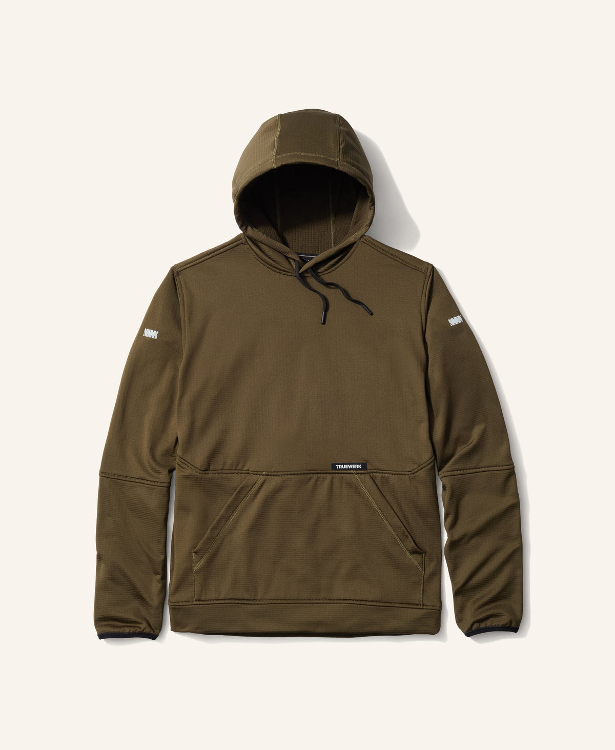 M1 Grid Hoodie Truewerk #color_olive