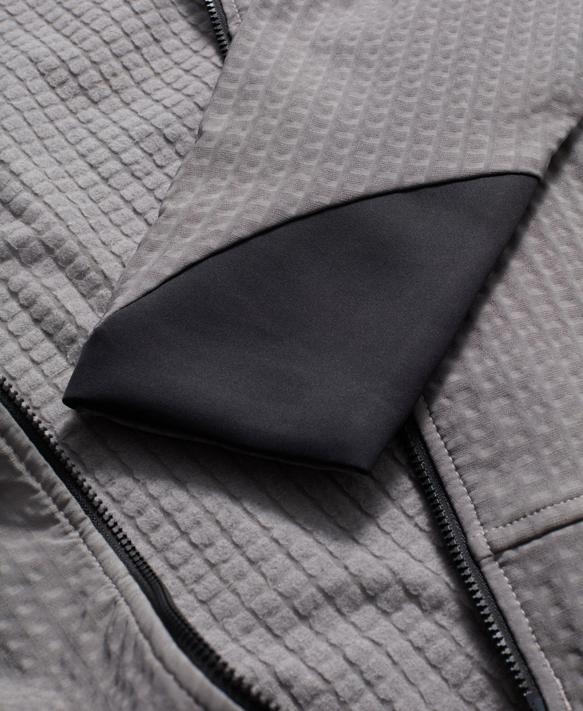 M1 Grid Hoodie #color_granite grey