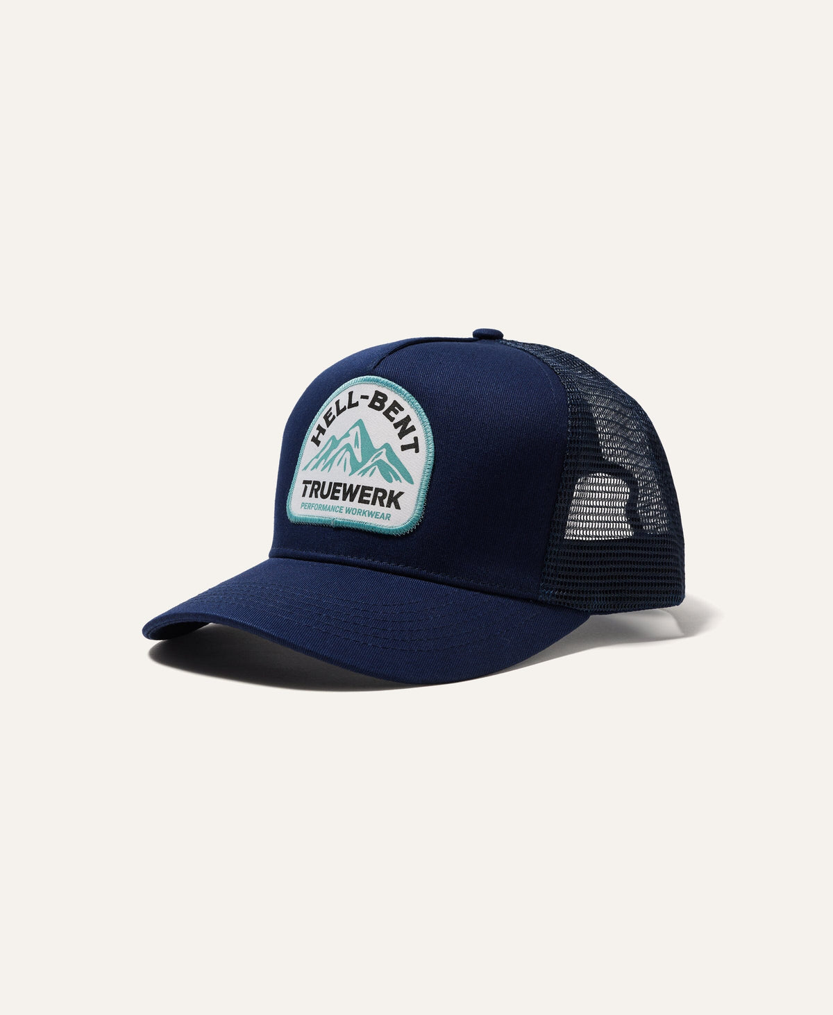 Hell Bent Trucker Hat Truewerk #color_navy