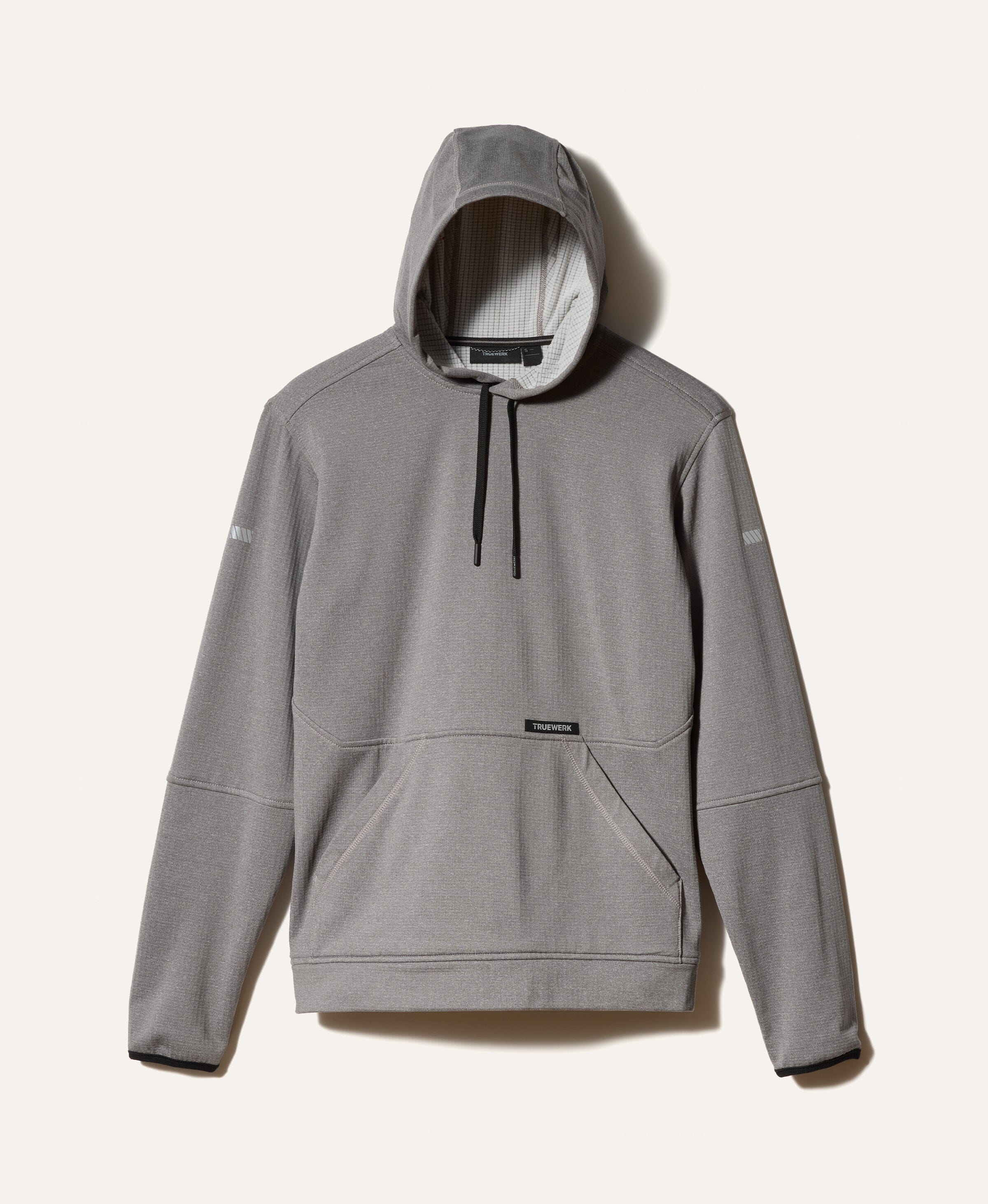 M1 Grid Hoodie Truewerk #color_granite grey