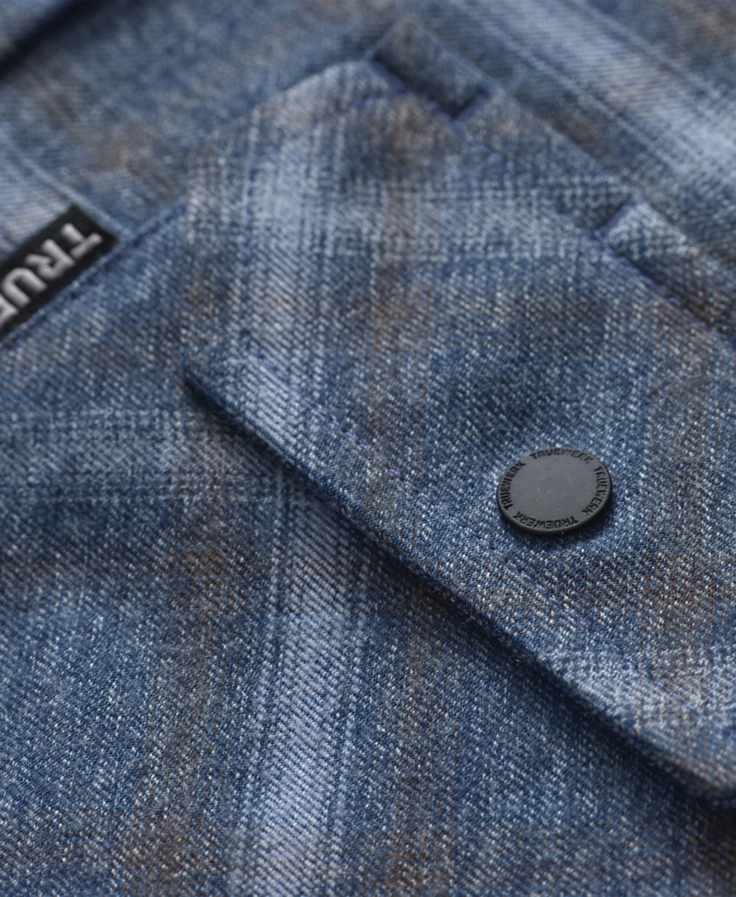 Winter Tech Flannel #color_blue plaid