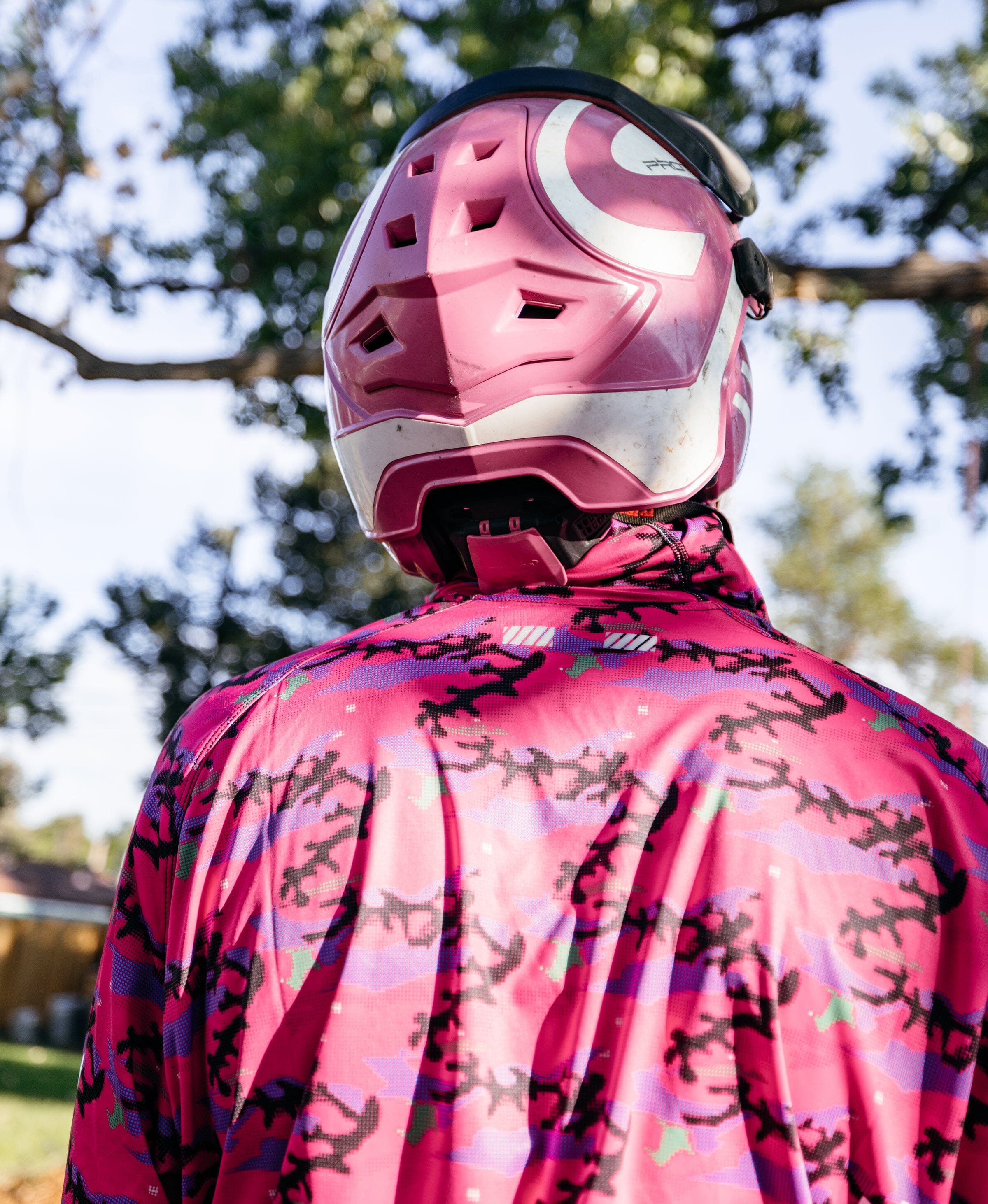 Pink Camo Sun Hoodie