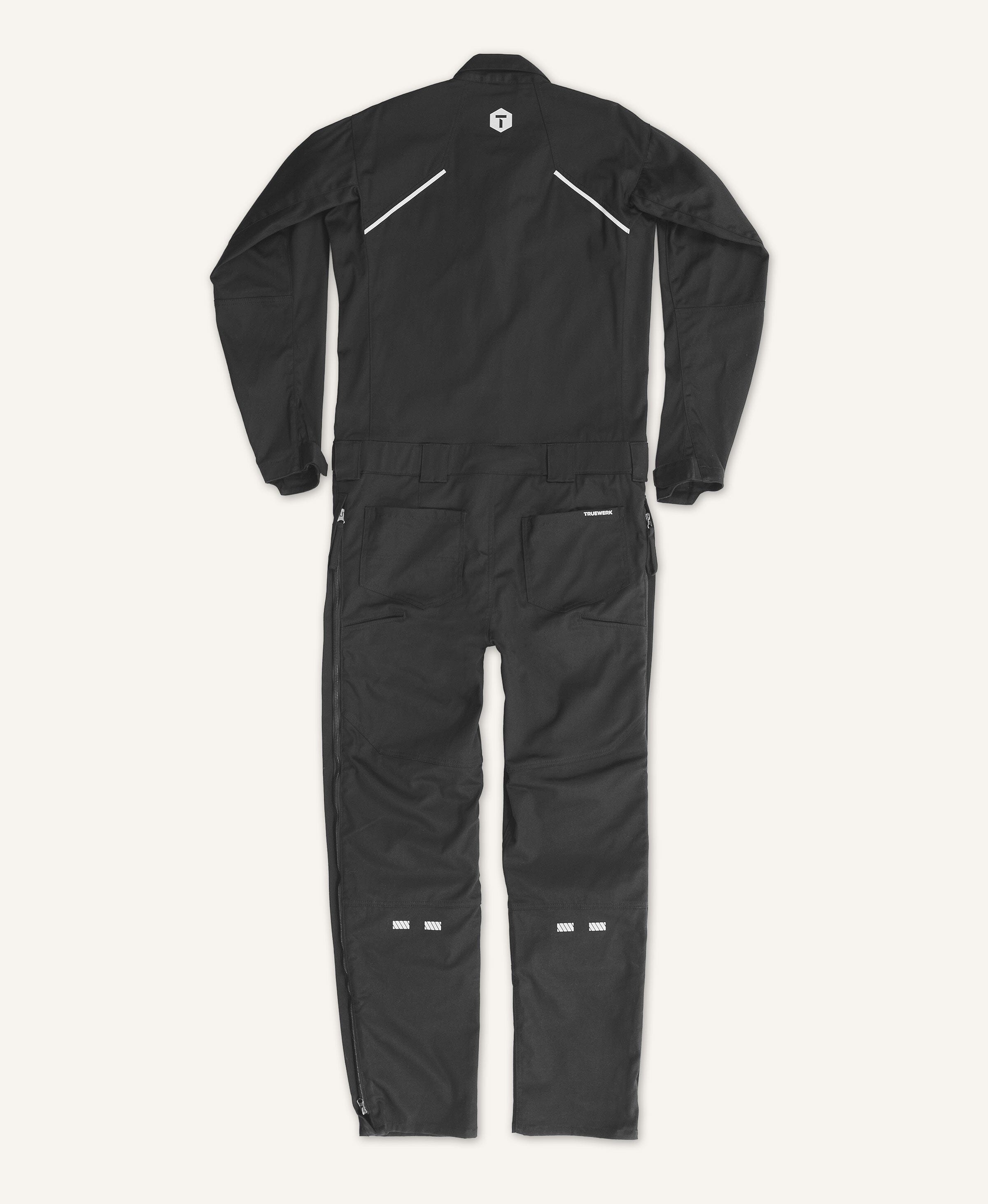 HANA YAGI-COVERALLS/BLACK×WHITE② FR Coverall – CAT 2 Flame Resistant Work Coverall | TRUEWERK