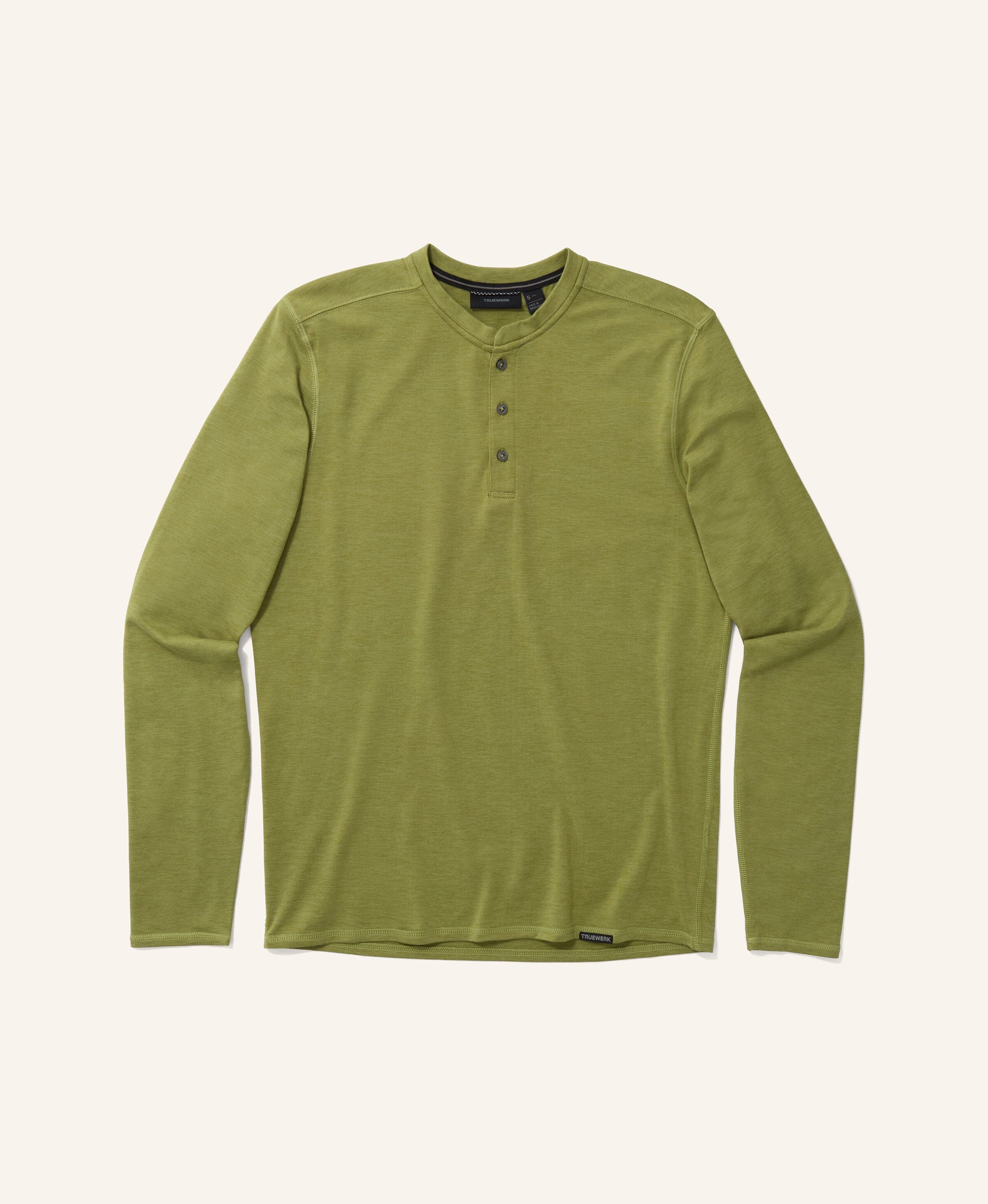The B2 Henley Truewerk #color_heathered sage