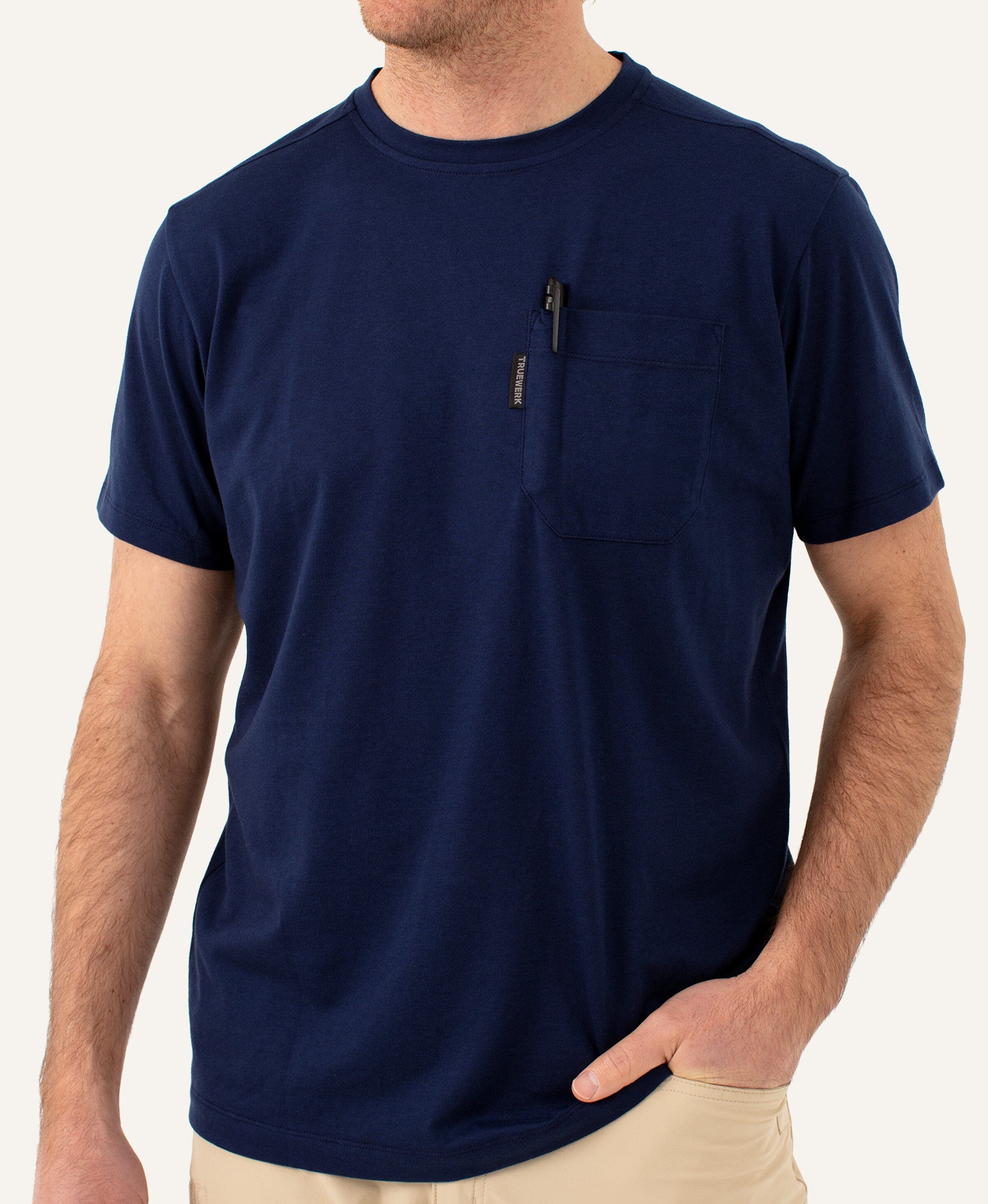 Shop Pocket Tee | Comfortable Performance Work Shirt | TRUEWERK