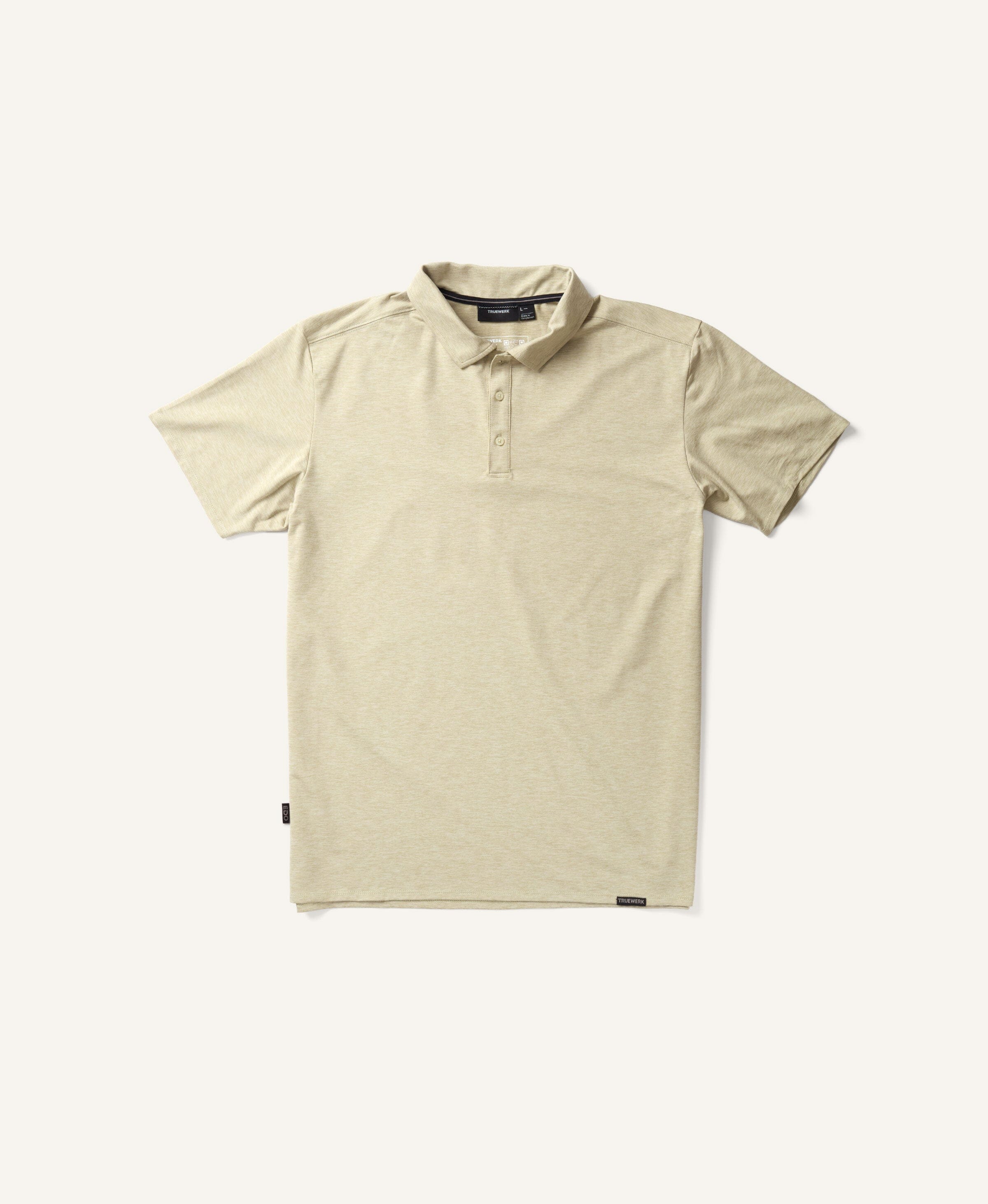 Truewerk EDO Polo #color_Heathered Putty
