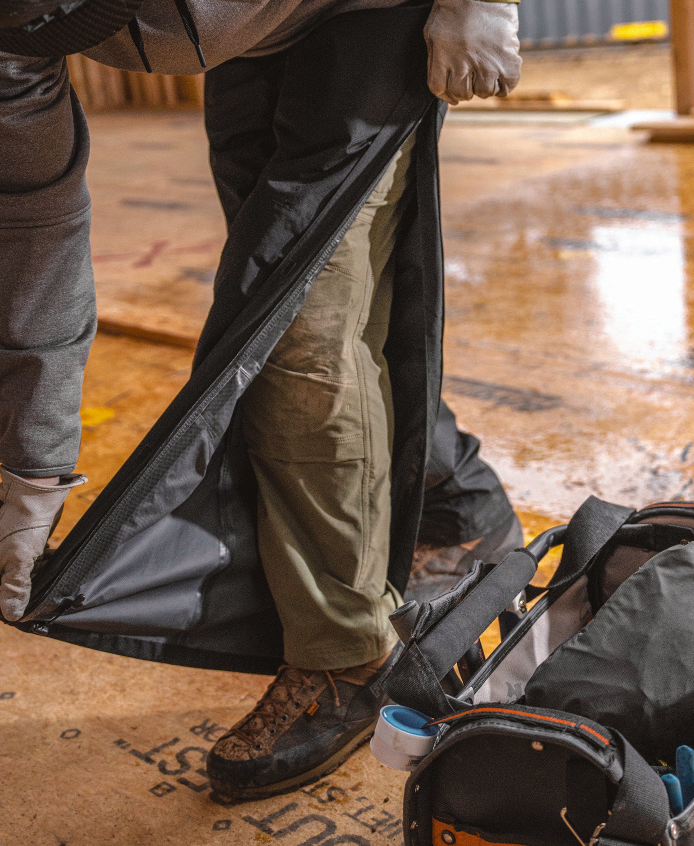 Men's Work Rain Pants | Advanced Performance Workwear | TRUEWERK
