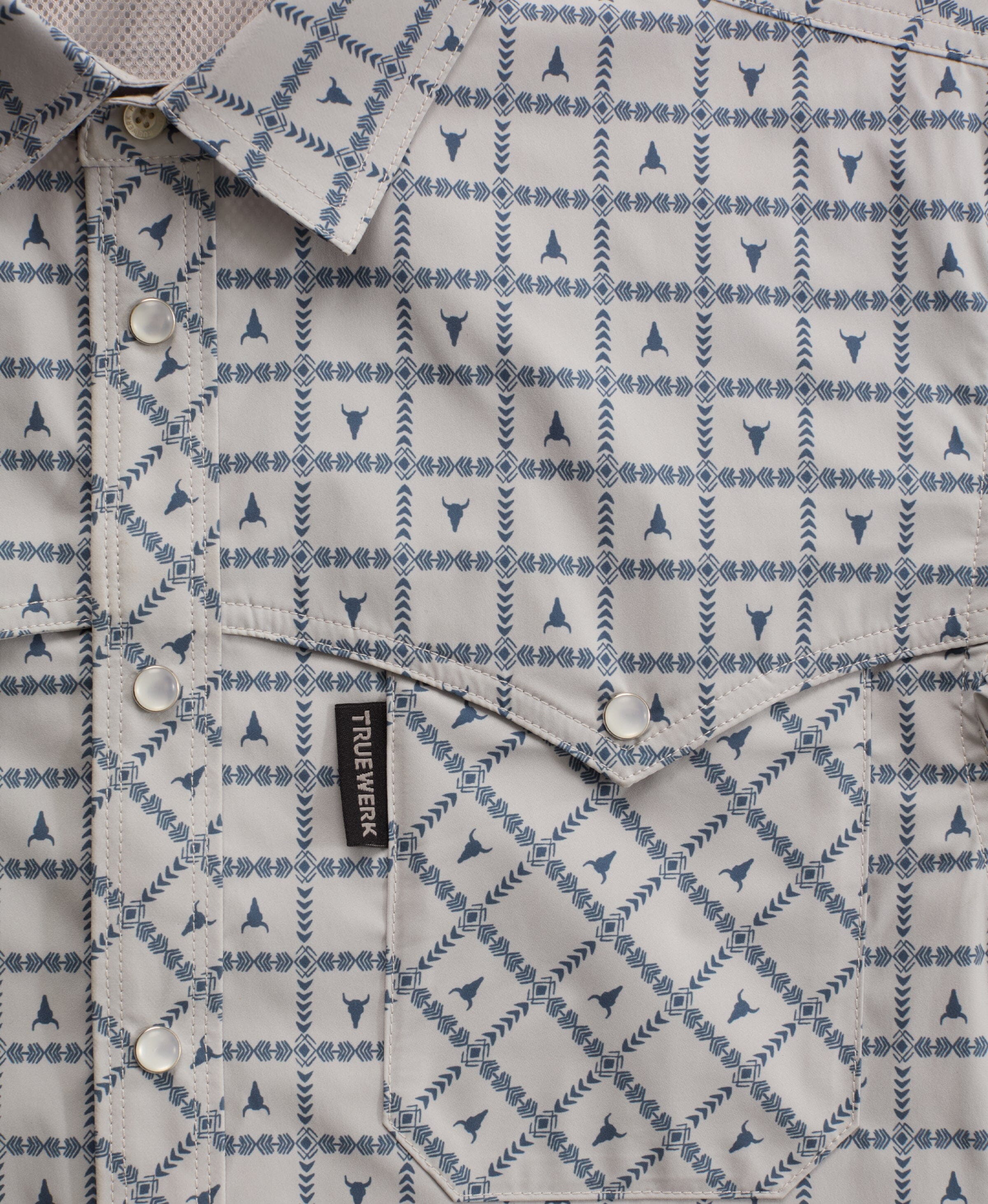 #color_Grey/Blue Steer Plaid