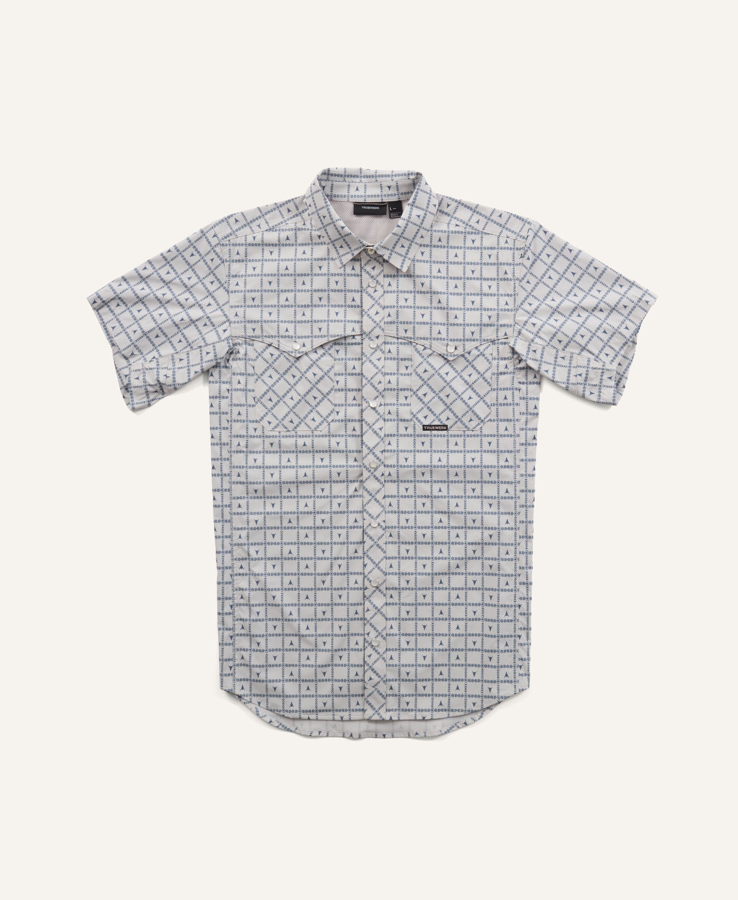 #color_Grey/Blue Steer Plaid