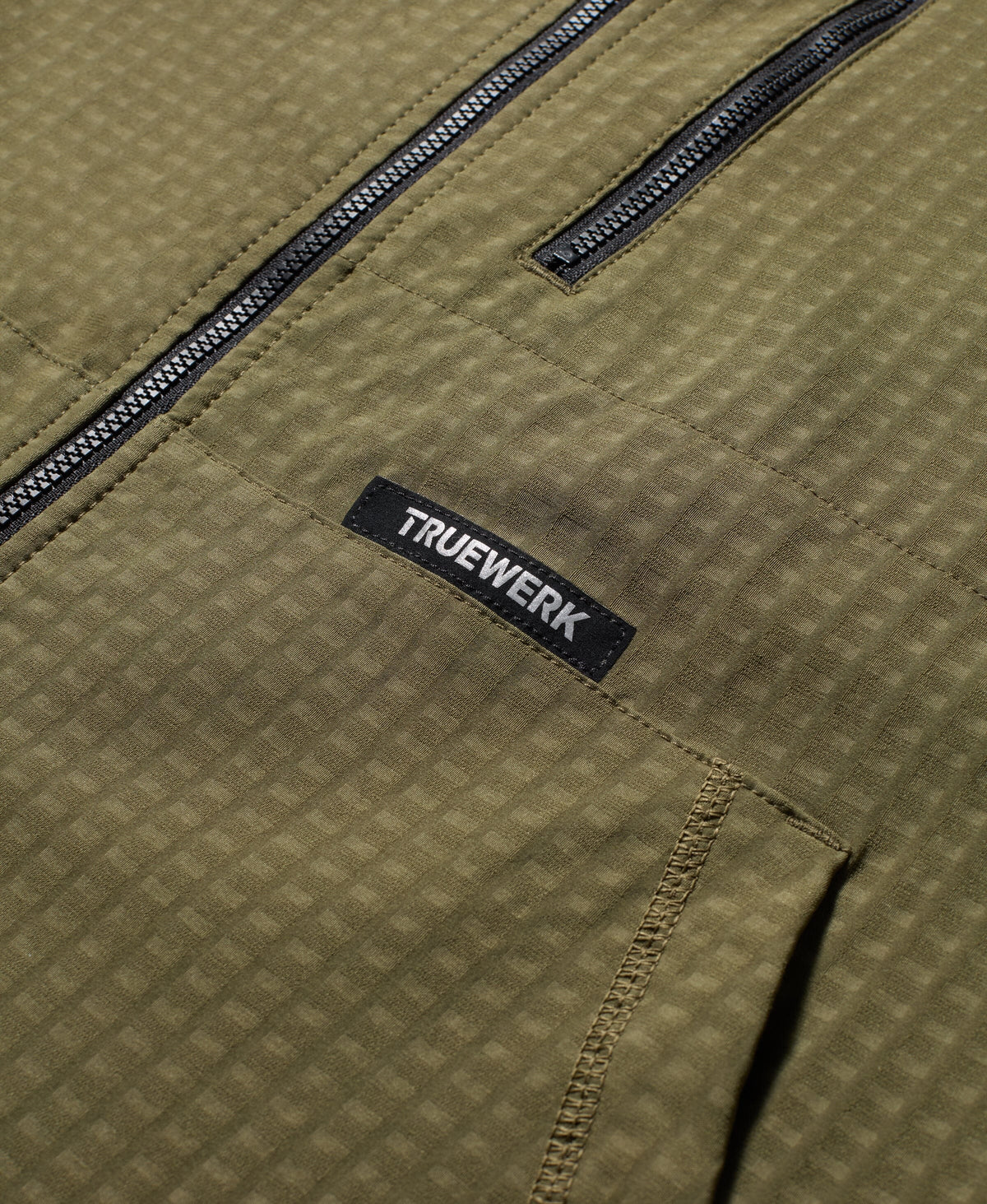 M1 Grid Hoodie #color_olive