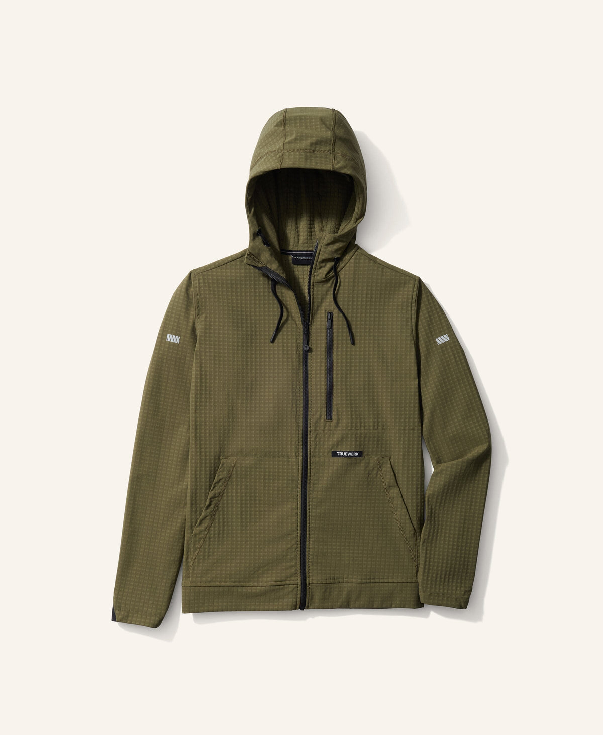 M1 Grid Hoodie #color_olive
