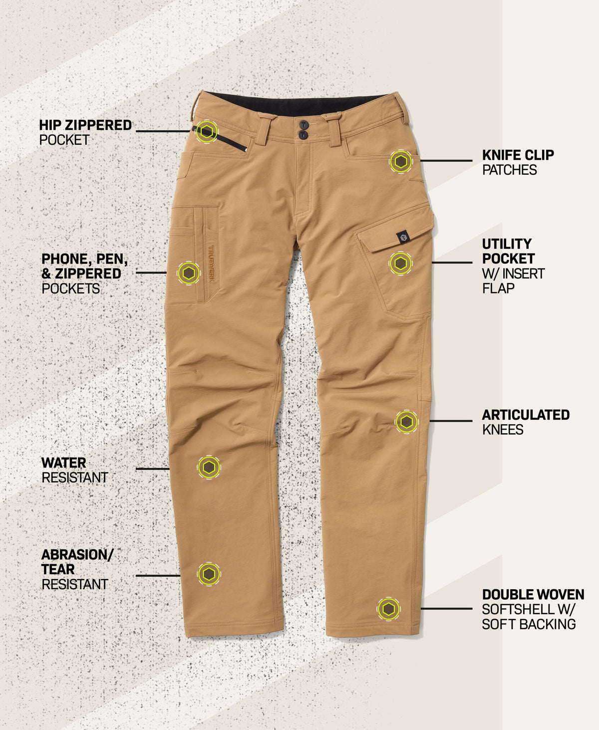 T2 WerkPant Truewerk #color_khaki