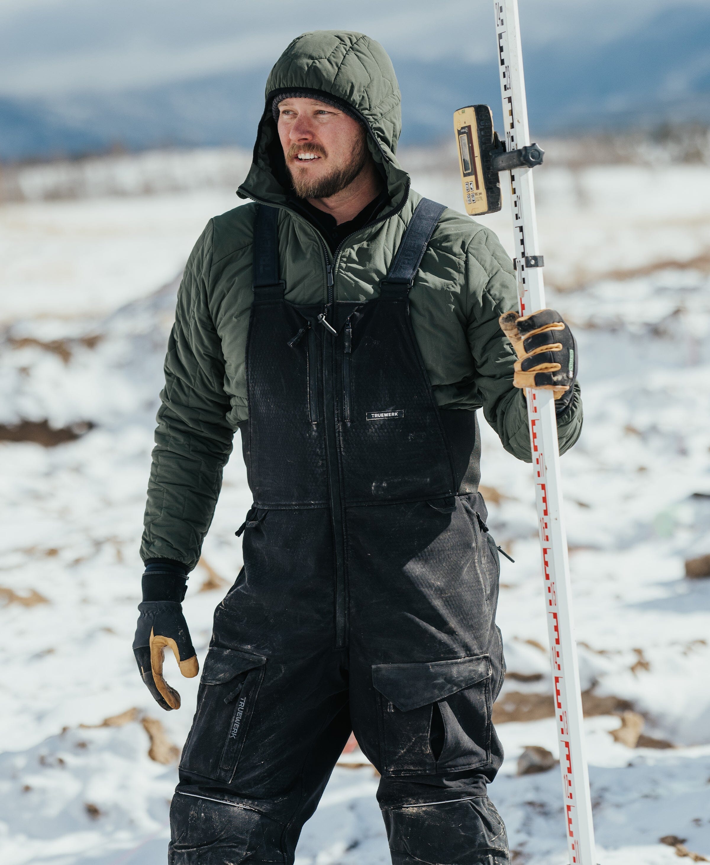 Winter Bibs Cowgirl Tuff Fleece Lined Microfibre Winter Bibs