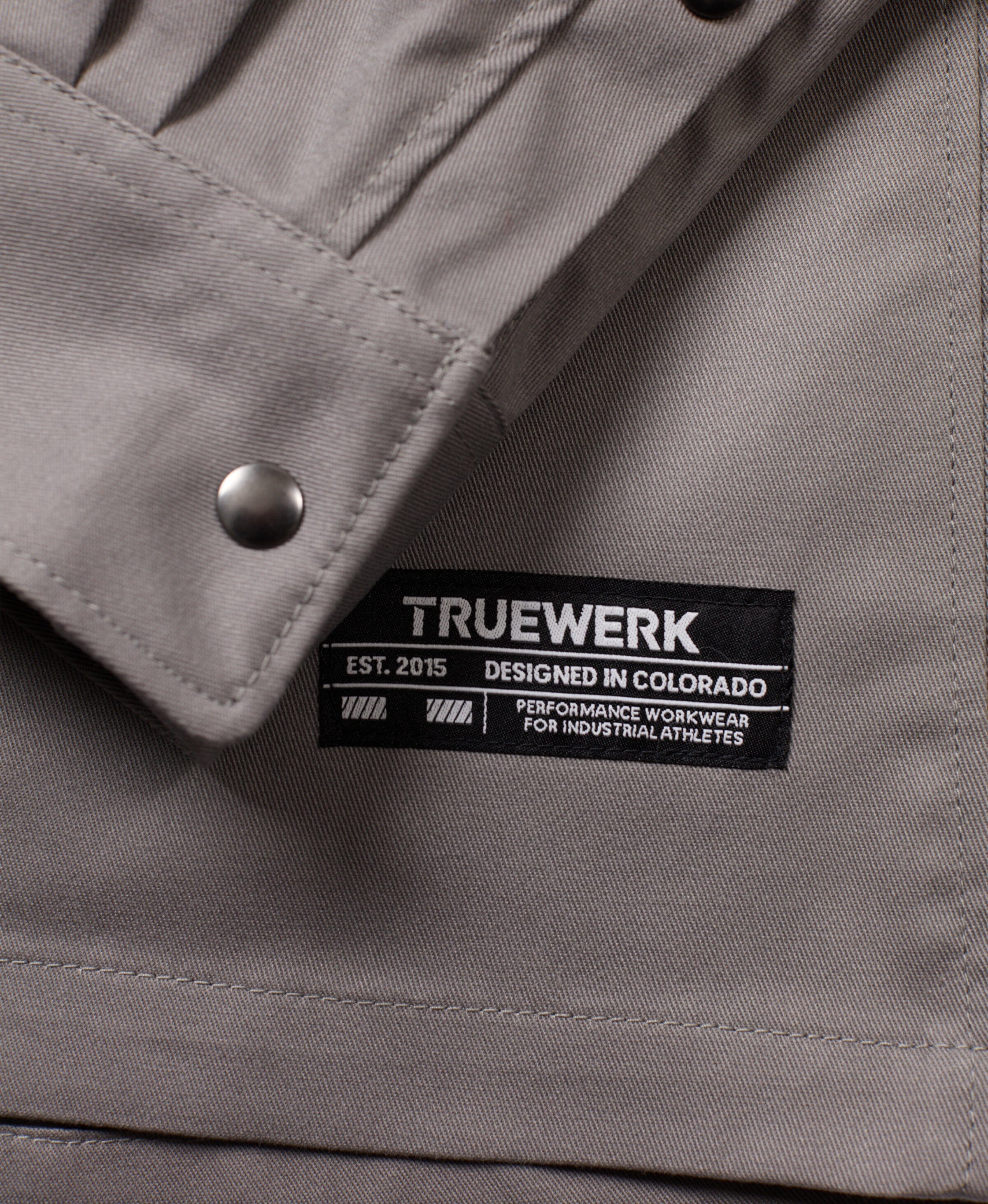 FR2 Mechanics Shirt - Men's Fit Truewerk #color_grey