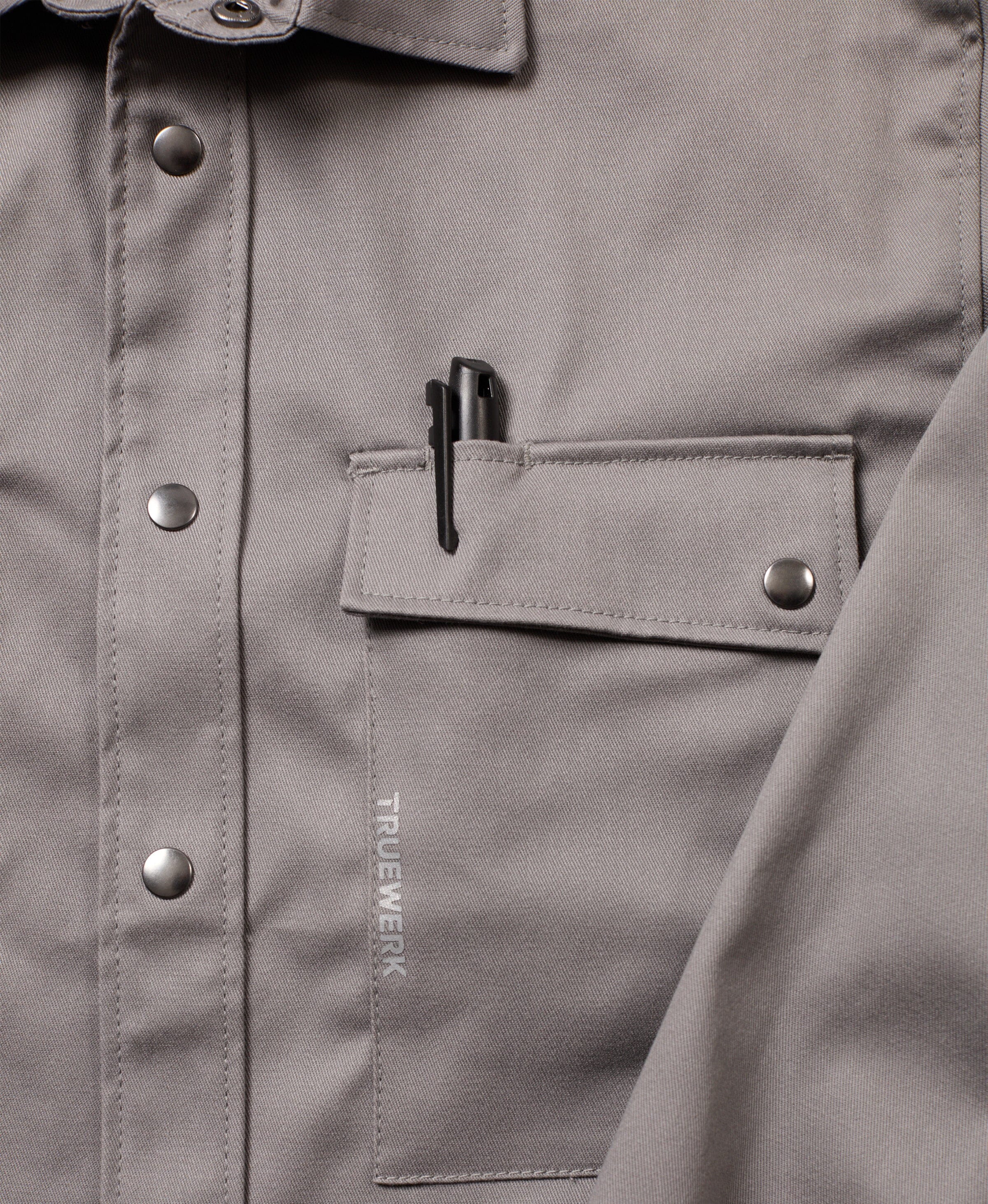 FR2 Mechanics Shirt - Men's Fit Truewerk #color_grey