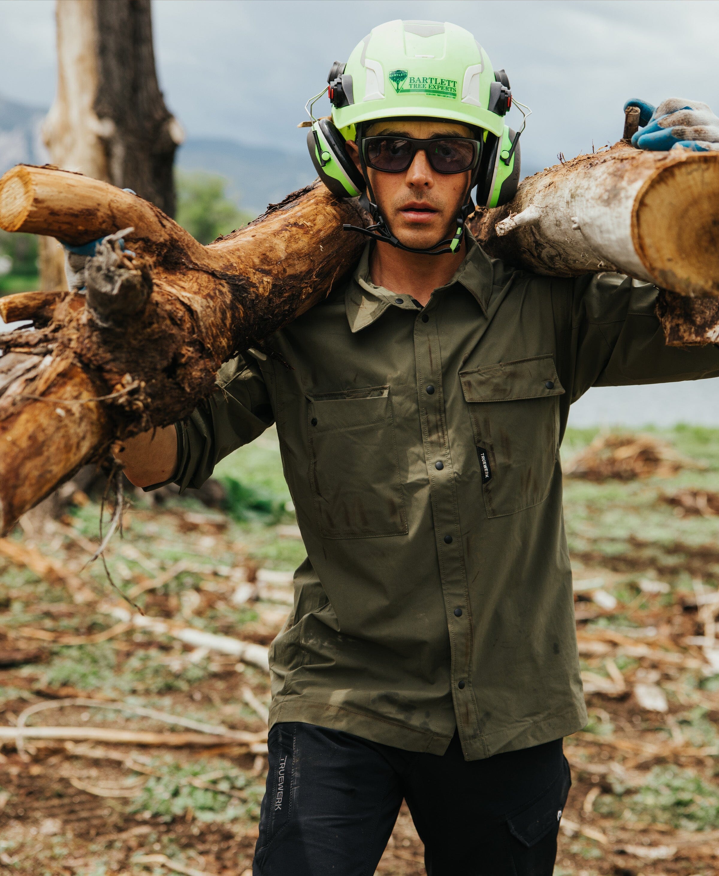 Long Sleeve Men's UV Protection Shirt: Cloud Truewerk