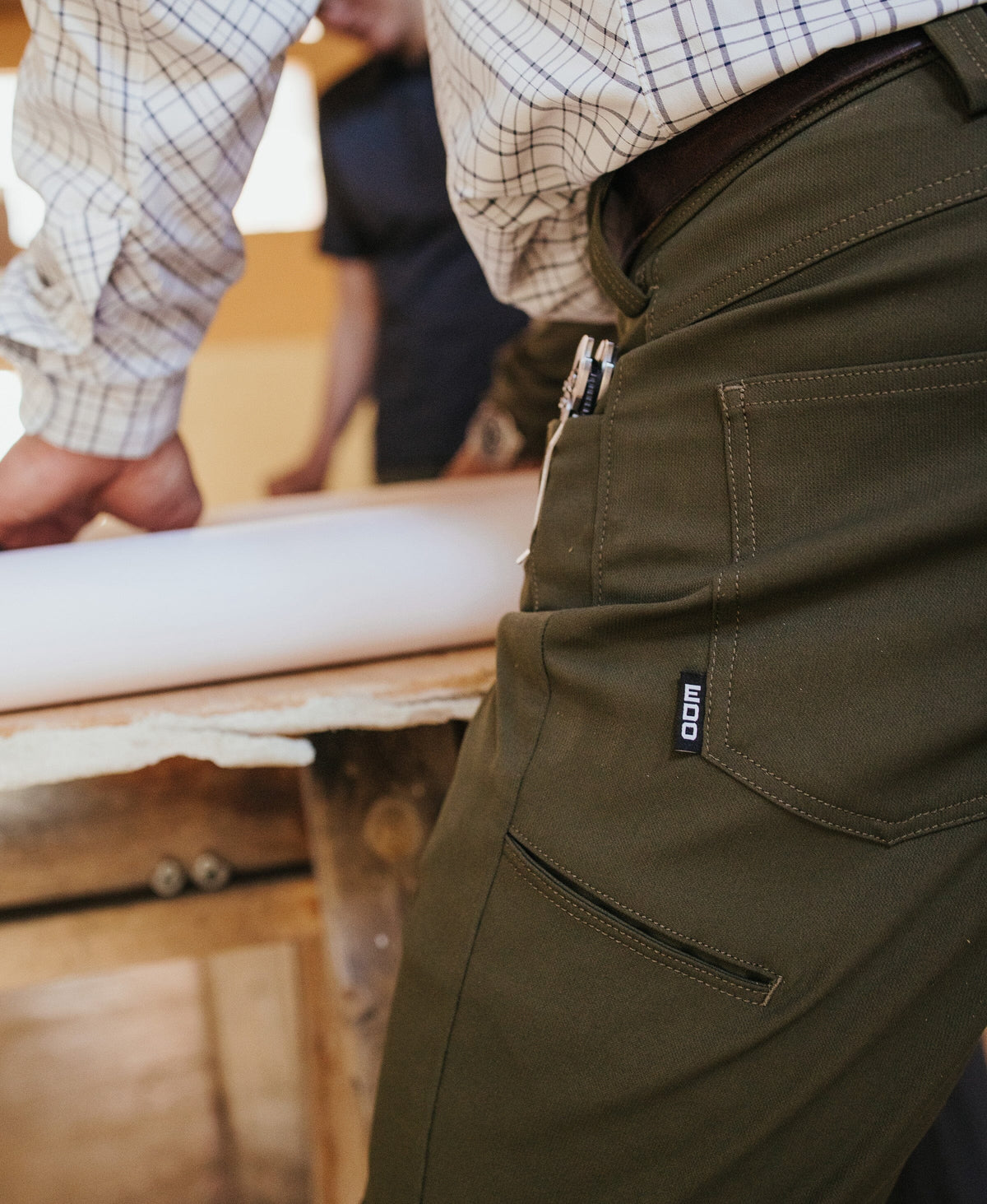 The EDO Pant Truewerk #color_olive night