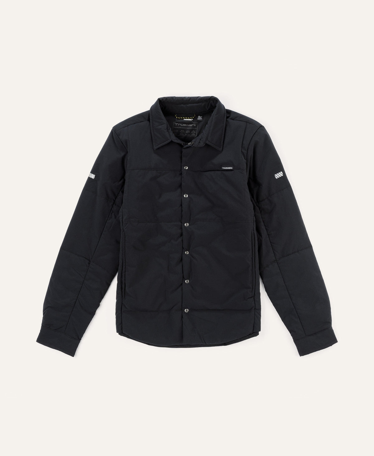FLAC Shacket - Men's Fit Truewerk #color_black