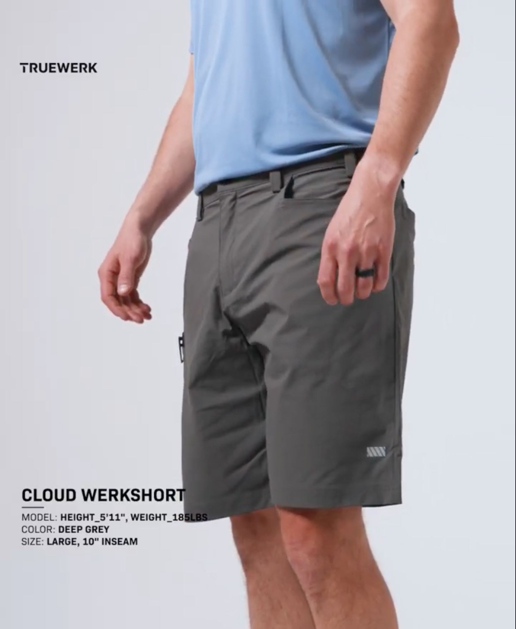 Stretch Work Shorts | Summer | Men's Cloud Shorts