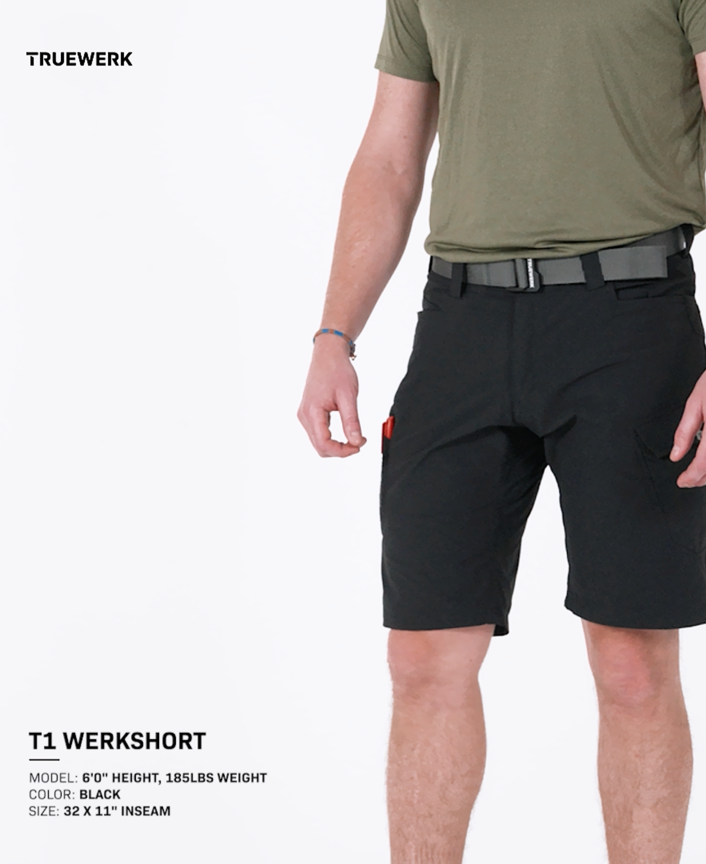 Stretch Work Shorts | Quality Performance Wear | Truewerk