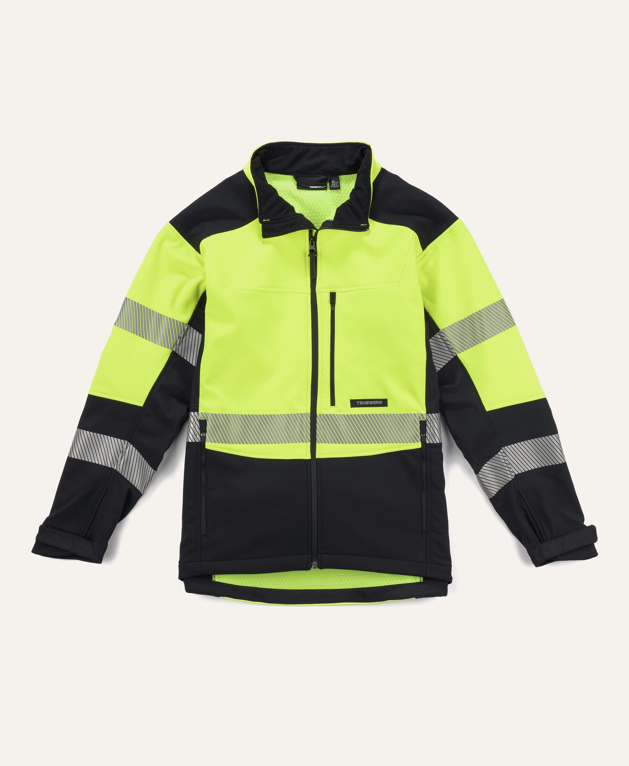 Hi Vis Best Men's Rain Jacket For Work KwikSafety TORRENT