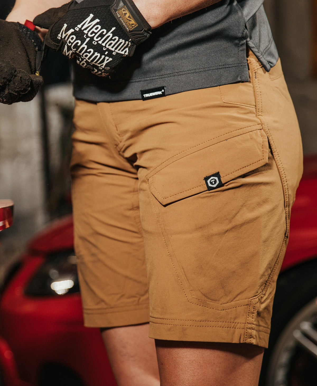 T1 WerkShort - Women's Fit Truewerk #color_sand