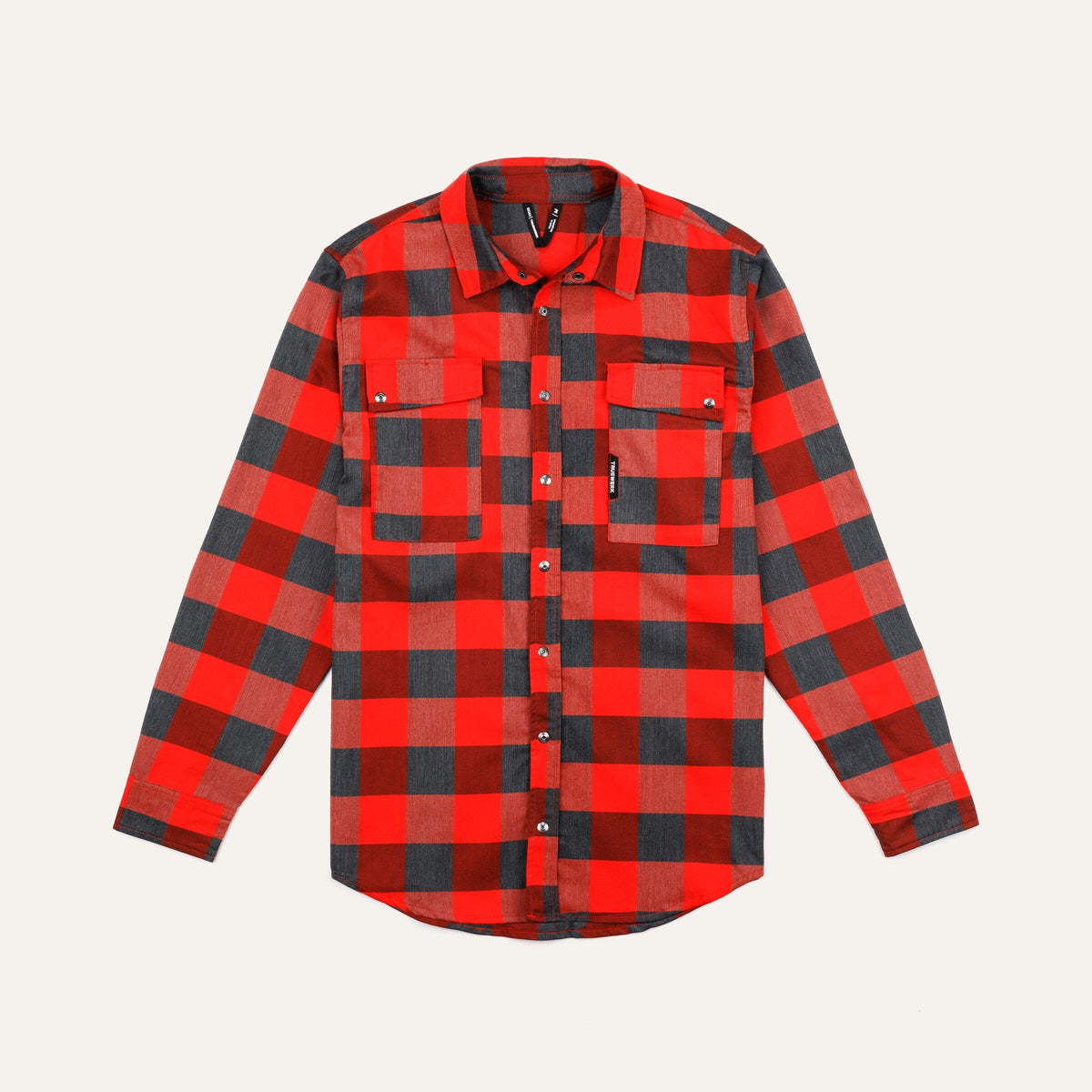 Sport Afield Vintage Red Plaid Workwear Thermal Lined Insulated Long Sleeve  Flannel Shirt Size Medium US 