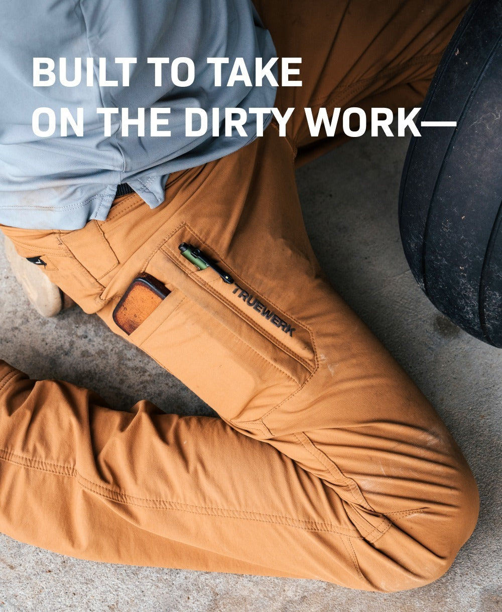 T-Line Work Pants | Softshell Performance Workwear & Bibs