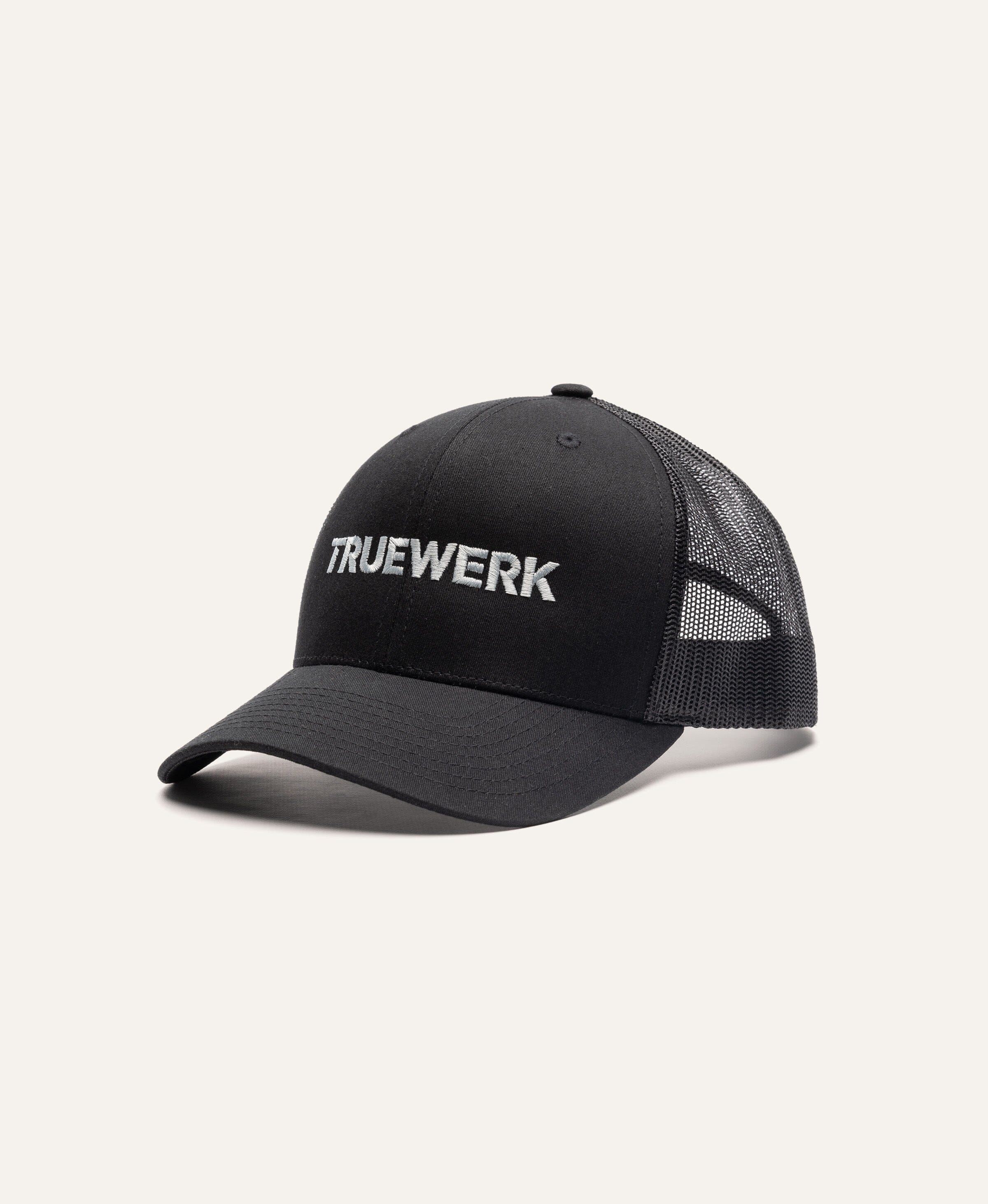 TRUEWERK Werdmark Trucker Hat Truewerk Black 