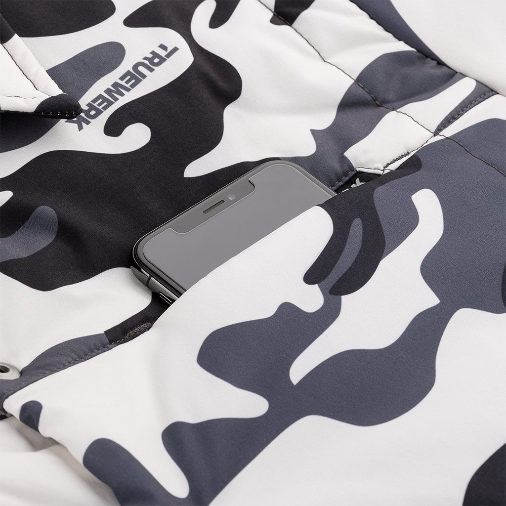 Snow Camo Flac Shacket - Mens Fit Truewerk 