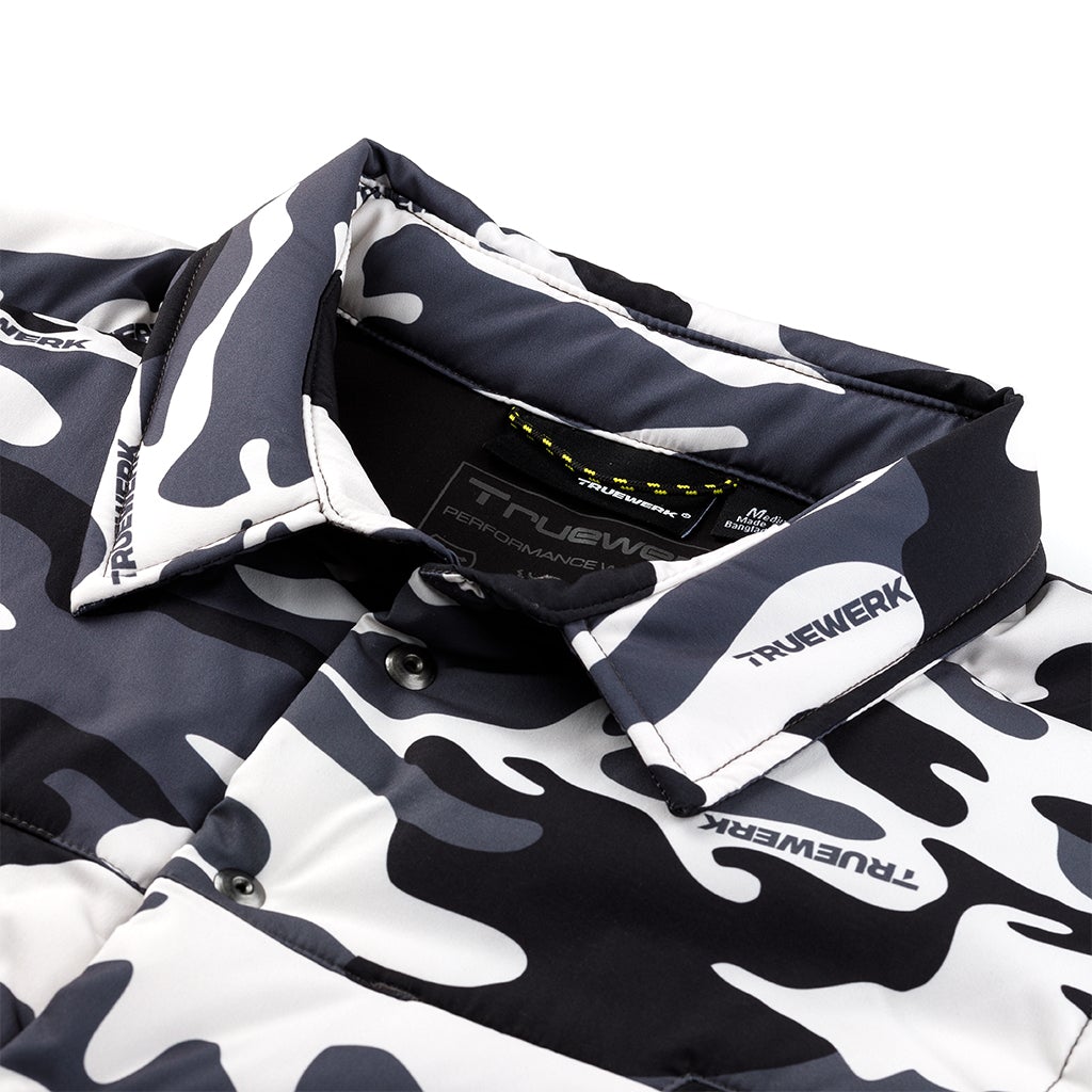 Snow Camo Flac Shacket - Mens Fit Truewerk 